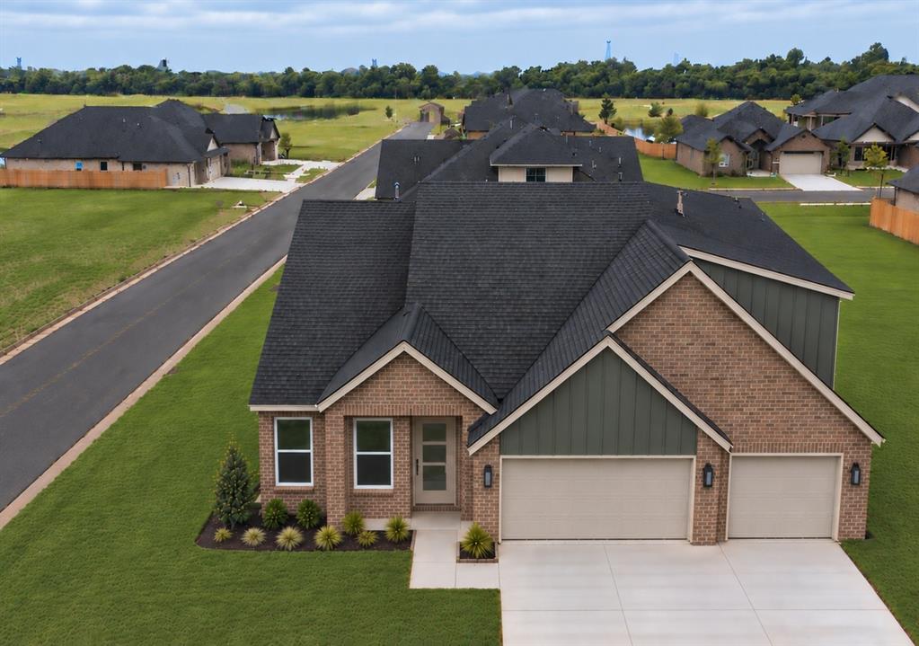 You'll love this corner lot near the clubhouse and pool, but you'll love the design even more. The living room features fluted fireplace, while the kitchen offers a large island. The suite includes a freestanding tub and shower. This plan has two bedrooms downstairs with one making a great study as well. Upstairs, you’ll also find a loft and a separate bonus room, and two more bedrooms. **This home also comes with a storm shelter, fence, tankless hot waterheater and whole home air filtration system.** The community has so much to offer with a huge pool, clubhouse, fitness center, and playground. Plus, you’re just down the street from Costco, Target, restaurants, and shopping, with easy access to I-44 and I-35. If you’ve been looking for new construction with thoughtful design, a flexible floor plan, and a great location, you need to see this home.