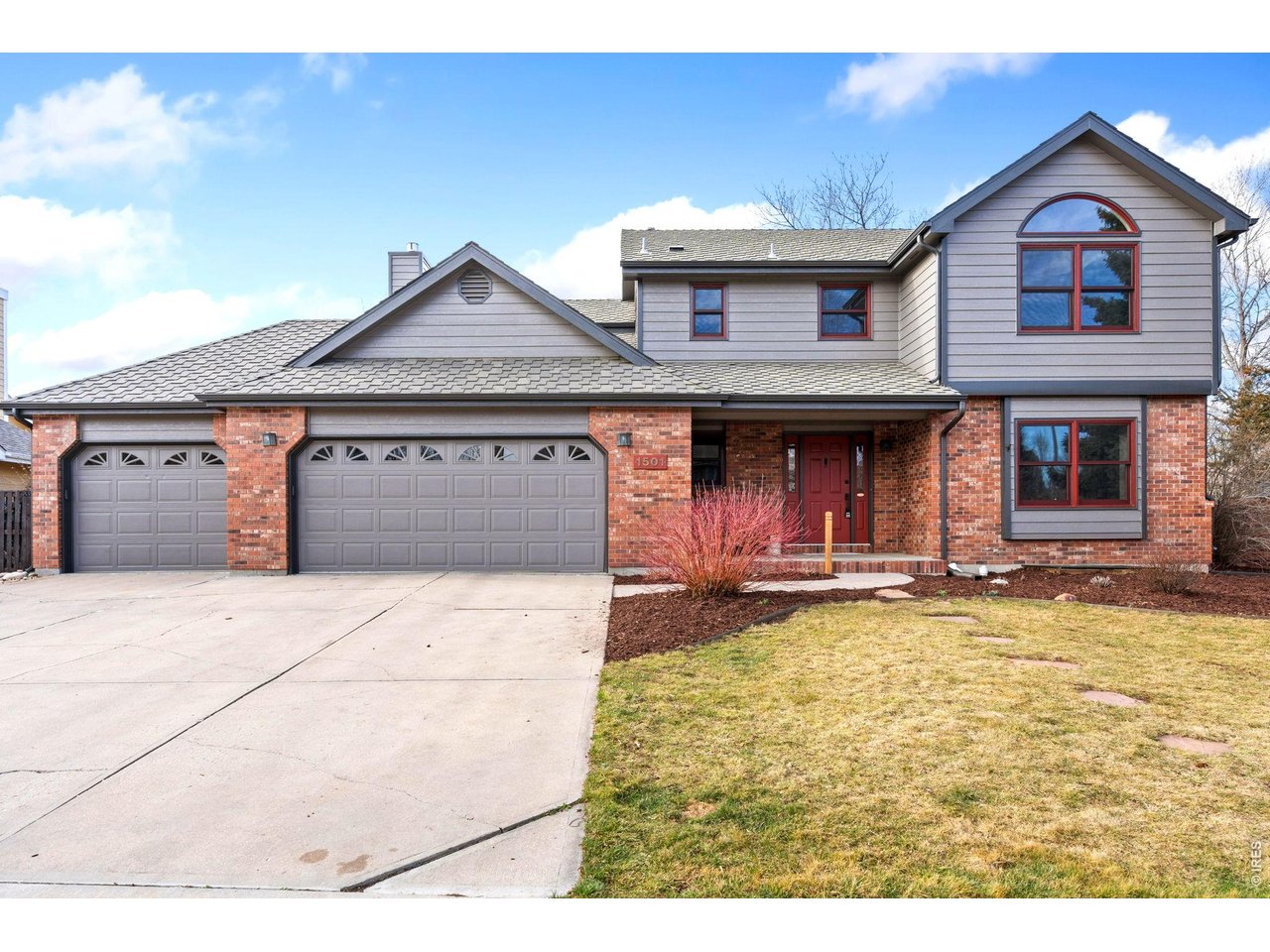 UPDATE: SHOWINGS ARE RESTRICTED AS THE SELLERS ARE HAVING THE POLYBUTELENE PIPES REPLACED. DUE BACK ON MARKET APRIL 19. OPEN HOUSE ON APRIL 19!!!CALL AGENT FOR MORE DETAILS. Updated 5BR/3BA in coveted Oakridge Village, SE Fort Collins. Fresh exterior paint, new carpet, two large cottonwoods removed, plus extensive improvements (see Docs). Main floor offers multiple living areas and open kitchen; upstairs primary suite w/ vaulted ceiling, walk-in closet & 5-piece bath. Finished basement bedroom, rec room & full bath. Fully fenced yard with extended Trex deck + retractable awning. Extra-large 3-car garage. Close to top-rated schools, parks, trails, shopping & dining. Move-in ready - schedule a showing! This home has been pre inspected and the report is available upon request by brokers.