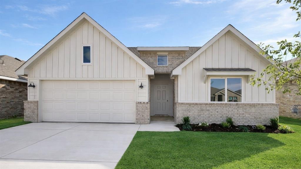 Cali — 4 bed | 2 bath | 1796 sq ftDiscover the Cali plan, one of our new homes in The Enclave at Blackwood Farms in Oklahoma City. With 4 bedrooms, 2 bathrooms, and 1796 square feet, this home offers space and comfort. Secondary bedrooms are thoughtfully placed near the entry, leading you into the open-concept living spaces. The kitchen showcases shaker-style cabinets, stainless steel appliances, a pantry, and a central island with sink and dishwasher. At the back, the primary suite provides privacy with an adjoining bath and a generous walk-in closet. This home includes our Home Is Connected® smart home package — featuring a camera doorbell, control panel, Kwikset® keypad lock, and smart switches. It also comes with a fully sodded yard and a front landscaping package for added curb appeal. This design blends function and style, making it perfect for families searching for new homes in Oklahoma City.