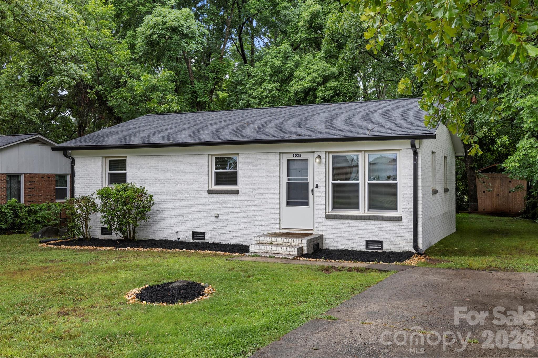 Welcome home to this charming and move-in ready 3-bedroom, 1-bath ranch located in Rock Hill! Offering 1,062 square feet of comfortable living space, this home blends modern updates with everyday functionality. The spacious kitchen provides plenty of room for a full-size dining table, a coffee bar, or additional storage, making it the perfect gathering space for family and friends.Inside, you'll find numerous updates throughout that give the home a fresh, welcoming feel. Major improvements have already been completed, including updated plumbing and a new HVAC system installed in 2021, providing peace of mind for years to come. The home was thoughtfully renovated in 2022, and a brand-new roof was installed in 2025, making this a truly move-in ready opportunity.Whether you're a first-time homebuyer, downsizing, or looking to add to your investment portfolio, this home offers an excellent combination of affordability, comfort, and value. Conveniently located near shopping, dining, schools, and everything Rock Hill has to offer, this is one you won't want to miss.