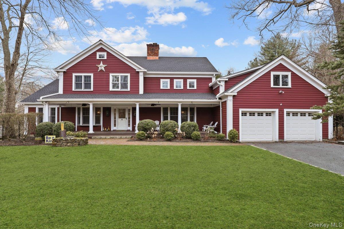 LAKE COMMUNITY SOPHISTICATION. An exceptional opportunity within the deeded Twin Lakes Village. Perfectly positioned on a private, level half-acre, this home offers a premier lifestyle with exclusive lake privileges and access to a private community beachfront, boat launch, and docks. A masterfully maintained Country Colonial featuring airy, sun-filled spaces and an open floor plan designed for both modern living and grand entertaining. STRIKING INTERIOR SPACES. Gourmet Kitchen is anchored by a wood-burning fireplace and outfitted with a professional-grade appliance suite. Custom cabinetry with seamless millwork and integrated outlets. Walls of windows and French sliders capture natural light and lead to an expansive rear deck and retreat. Dramatic Great Room with a vaulted ceiling and a large skylight. PRIVATE RETREAT. Tranquil Primary Suite plus two additional Bedrooms, all featuring custom plantation shutters. Updated Hall Bath with high-end fittings. Flexible, private-entry Bonus Suite over the garage, it makes the perfect professional Home Office, Studio, or Guest Quarters. OUTDOOR LIFESTYLE. A short stroll leads to the private beach for summer paddling and swimming across the pristine three-lake chain. Enjoy the tranquility of a private lake with strictly enforced motorboat restrictions. Just one mile to the vistas and trails of Sal J. Prezioso Mountain Lakes Park.