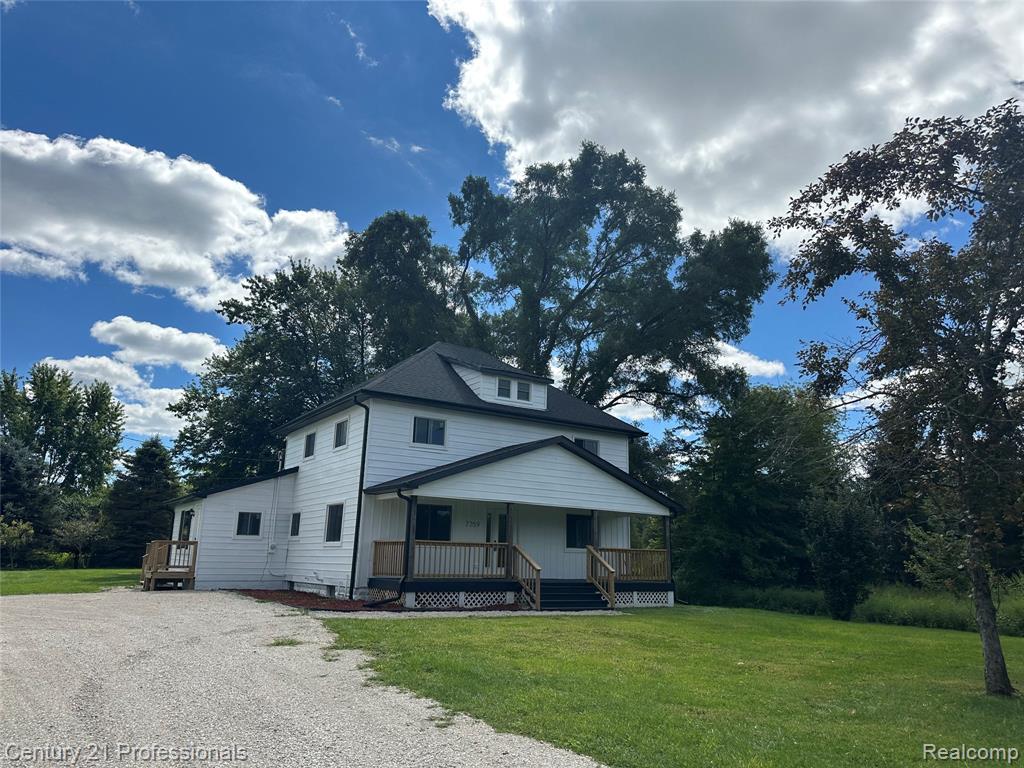 If you are looking for country living, this home could be for you! This fully renovated 2 story home is nestled on 3.85 acres of wildlife, fresh air, plus a 31X65 barn. This home has been upgraded with a new Roof, Kitchen cabinets, Appliances, Countertops, Lighting fixtures, Remodeled bathrooms, Tankless hot water heater, New Roof.
All new windows and floors with a new furnace and H-vac also! 
There is also a new 20X30 deck if you step outside the back door if you're looking to have family parties or gatherings or just want to throw a get together on the weekend.
Check this one out before its gone!