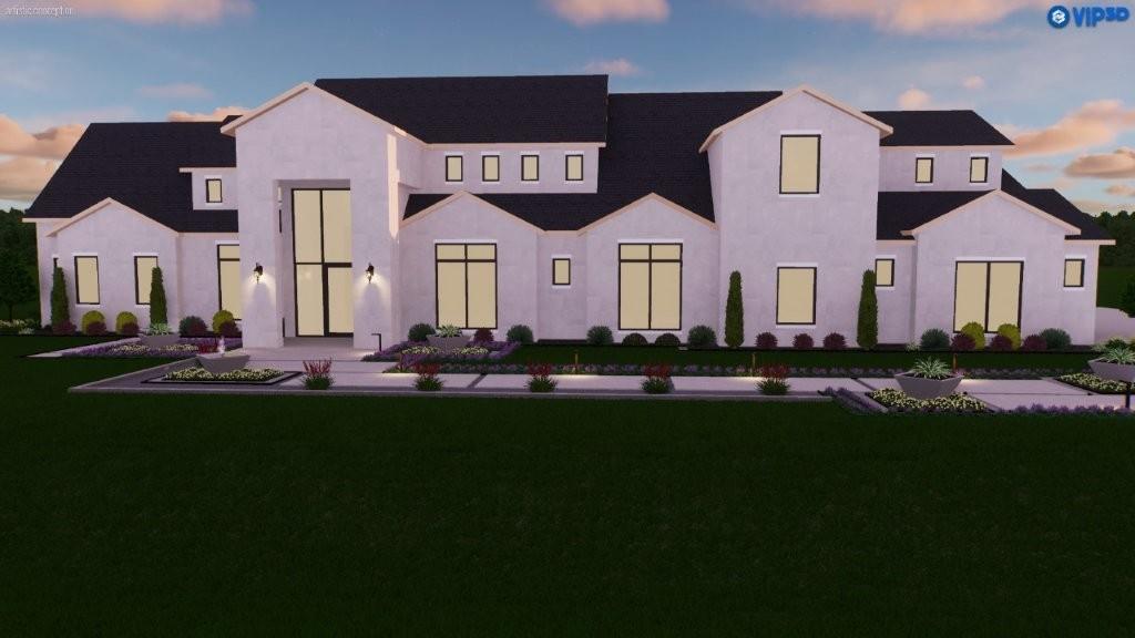 Welcome to 421 Calabrese Ct, a J. Anthony Custom Home under construction and located in the prestigious community of Fairview, within highly acclaimed Lovejoy ISD. This extraordinary property sits on a spacious lot and offers the perfect blend of luxury, functionality, and versatility.
The main residence features 5 bedrooms, 5 full and 2 half baths, and a spacious 4-car garage. Designed for both comfort and entertaining, the open-concept layout is complemented by top-of-the-line finishes, soaring ceilings, and thoughtfully designed living spaces throughout. A gourmet kitchen, spa-inspired primary suite, and expansive living and dining areas make this home ideal for modern living. A pool rendering and plan are available for buyers to preview, allowing you to envision your own backyard oasis. Adding even more flexibility, the property includes a separate casita or guest home, offering 1,142 sq ft of private living space complete with 1 bedroom, 1.5 baths, a full kitchen, living area, and its own dedicated 2-car garage perfect for multi-generational living, guests, or a private home office. This one-of-a-kind property offers the best of Fairview living with excellent schools, shopping, dining, and quick access to major highways, all while enjoying the privacy and tranquility of an exclusive neighborhood.