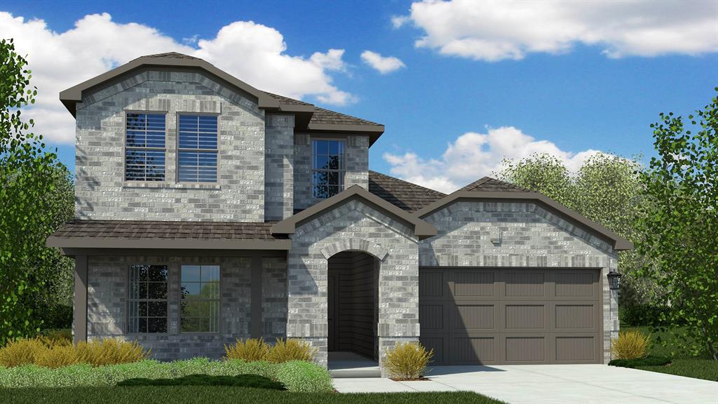 D.R. Horton America's Builder since 2002 is excited to serve as your new home builder in Lonestar at Liberty Trails, a fabulous unique master planned community in Justin and Northwest ISD! Beautiful The Midland Floorplan–Elevation-C, with an estimated Summer completion, is a two-story home featuring 4 bedrooms, 3 bathrooms, and a 2-car garage. Designed for modern living, the main floor offers an open-concept layout connecting the family room, dining area, and chef-inspired kitchen with a large seating island, granite countertops, stainless steel appliances, a gas range , built-in microwave, and a corner pantry. The primary suite is conveniently located on the main floor and includes a walk-in closet and a bathroom with a wide granite -topped vanity and a 5-foot oversized shower. Upstairs, you’ll find a loft, two additional bedrooms, and a full bathroom, perfect for family or guest space. Luxury vinyl flooring flows through the entry, hallways, and wet areas, and the home includes a Home Is Connected® Smart Home Technology package. Step outside to enjoy the covered back patio and a fully fenced backyard with sod and a sprinkler system. Future Community Amenities to include: Club House, Dog Park, Fishing Pond, Pickleball, Playground, Pool, Splash Pad, Walking-Nature Trails and Sand Volleyball. Situated conveniently near Highway 114 and Highway 287, Lonestar at Liberty Trails provides access to key roads, making it ideal for commuting and exploring the surrounding areas.