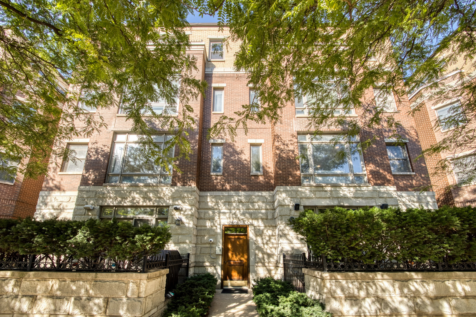 Welcome to 3438 N Ashland Ave Unit 2 - a spacious and stylish 2 bed, 2 bath home with garage parking in the heart of Lakeview!    Step into an open living space filled with natural light, complete with large windows, a cozy fireplace, and plenty of room for lounging or hosting. The kitchen is a dream setup - 42" white cabinets, granite countertops, stainless steel appliances, and a stone backsplash that ties it all together.    The primary suite offers organized closets and a full bathroom with dual sinks and a jetted tub. The second bedroom is also generously sized with custom storage. Hardwood floors throughout, freshly painted walls, a brand new water heater, and in-unit laundry make this home move-in ready.    Enjoy added perks like surround sound, a private balcony, garage parking, and extra storage in the basement. All of this just minutes from Wrigley, Southport Corridor, Whole Foods, Target, Brown Line, plus endless shops, dining, and nightlife.    This one checks all the boxes - come see why it's the perfect spot to call home!