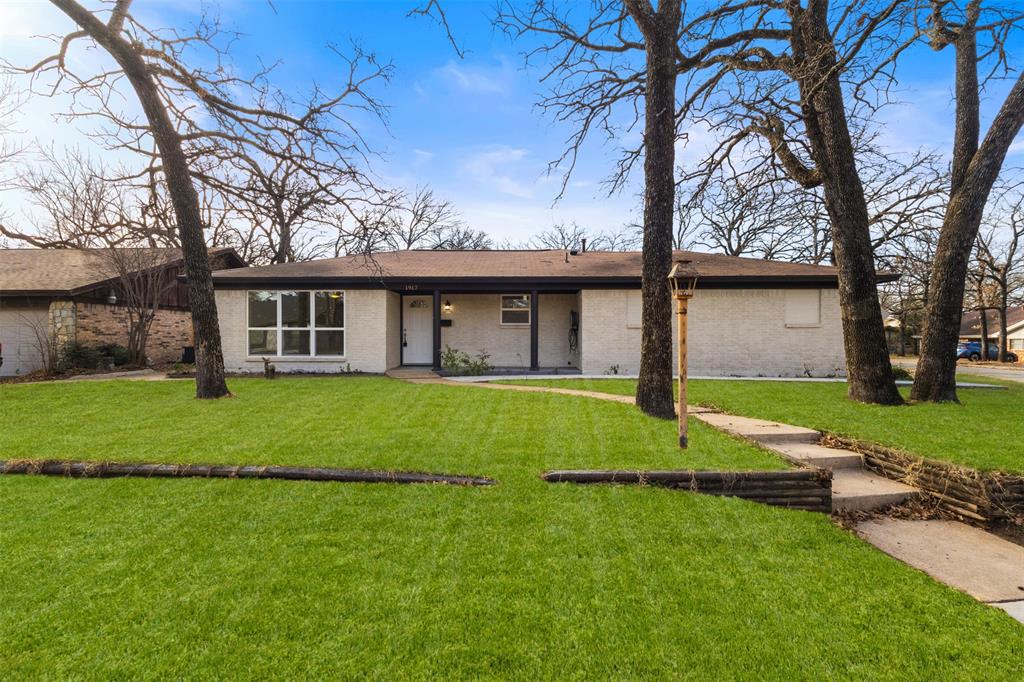 Beautifully Renovated Home in the Heart of Euless!Welcome to 1917 Windlea Drive, a stunning and TOTALLY RENOVATED home offering 3 bedrooms, 2 bathrooms, and 1,735 sqft of modern living space. This open-concept design seamlessly connects the living, dining, and kitchen areas, creating the perfect environment for entertaining guests or enjoying family time. Step inside to find contemporary finishes throughout — including luxury flooring, fresh paint, and an updated kitchen featuring quartz countertops, stainless steel appliances, and stylish cabinetry. The bathrooms have been completely remodeled with modern vanities and elegant tile work, adding a touch of sophistication to every space. Located in a quiet and desirable neighborhood within the Hurst-Euless-Bedford ISD, this home offers access to highly regarded schools, parks, shopping, and dining. Enjoy quick access to Highways 183 and 360, making commuting to Dallas, Fort Worth, or DFW Airport a breeze. The spacious backyard provides room for gatherings, play, and relaxation — the perfect balance of comfort and convenience. This home is move-in ready and waiting for its new owners. Schedule your private tour today and experience the best of Euless living!