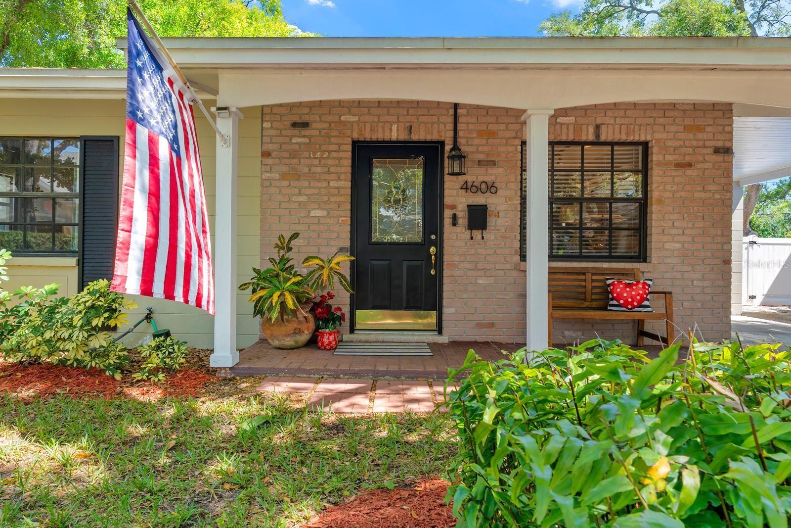 Discover the ideal home in the desirable Bayshore Beautiful neighborhood of South Tampa. Nestled among stunning 100-year-old oak trees, this residence is located on a quiet dead-end street with just eight homes. Enjoy the convenience of Bayshore Boulevard, just a 10-minute stroll away.Built in 1963, this well-maintained block construction home does not require flood insurance. It features two bedrooms, two bathrooms, and a dedicated office area. The spacious screened porch boasts a structural insulated panel roof, and the newly designed backyard includes decking, pavers, and a new vinyl fence. The galley kitchen offers a cozy breakfast nook with peaceful views of the backyard, while the large sunken great room is perfect for entertaining guests. Additionally, there is a workshop/storage room at the back of the home.Schedule your appointment today to explore this wonderful property!