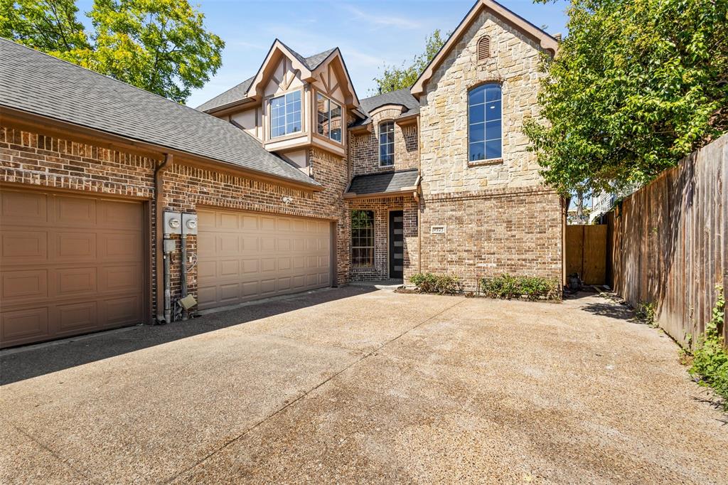 MOTIVATED SELLER! LOCATION! LOCATION! LOCATION! Ideally situated near major highways, giving you easy access to Uptown and Downtown Dallas, SMU, Dallas Love Field, and DFW International Airport. Beautifully updated with a NEW roof and thoughtfully designed, this attached home welcomes you with an open-concept living area featuring tall ceilings, fresh paint, and new flooring throughout. At the heart of the living room, an accent wall with an electric fireplace and built-in cabinetry creates a warm and inviting focal point, while large surrounding windows fill the space with natural light. A formal dining room is tucked at the front of the home, offering a dedicated space for entertaining. The kitchen is both stylish and functional, featuring white oak cabinetry, elegant gold hardware, a center island, stainless steel appliances, counter bar seating, and a walk-in pantry. A custom wood range hood and large sink add thoughtful design details, while the nearby half bathroom provides added convenience for guests. Upstairs, you’ll find three bedrooms, including two that share a Jack-and-Jill bathroom with separate vanities, offering both privacy and functionality. The primary suite features a beautifully connected ensuite bathroom with a soaking tub, walk-in shower, separate vanities, LED mirrors, gold fixtures, and a custom-designed walk-in closet. Step outside to enjoy a low-maintenance backyard designed for both relaxation and entertaining. The covered patio features a new deck, new sod, and fresh flower beds, creating a welcoming outdoor space you can enjoy year round. Additional features include a garage with new epoxy flooring and a new garage door motor, as well as a functional laundry room. With its thoughtful updates, modern finishes, and inviting spaces, this home located in a charming, walkable neighborhood minutes from your cup of coffee is ready to welcome you!