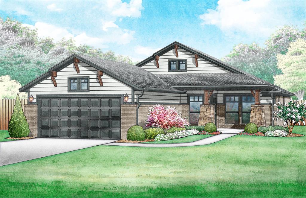 This home offers plenty of storage and abundant natural light throughout. The kitchen features a floating island, beautiful views of the backyard, quartz countertops, and a gas range. The main living areas are equipped with durable hard surface flooring, and each bedroom includes a ceiling fan for optimal comfort. The primary suite includes a spacious walk-in closet, dual quartz vanities, a soaking tub, and a tiled shower. Additional highlights of this home include blinds for privacy, energy-efficient features, and a fresh air ventilation system. Native Plains offers a quiet country feel and features walking trails, fishing from the dock at the stocked pond, and a unique playground. The convenient location is a quick drive to I-35 and just minutes to downtown Oklahoma City. Included features: * Peace-of- mind warranties * 10-year structural warranty *Guaranteed heating and cooling usage on most Ideal Homes * Fully landscaped front & backyard * Full Guttering* Fully fenced backyard. Floorplan may differ slightly from completed home.