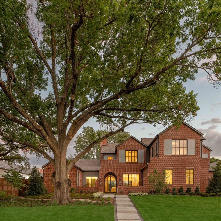 Welcome to the newest offering from New Leaf Custom Homes. Located in the heart of Preston Hollow, 6730 Tulip Ln is a beautifully designed new construction home offering spacious living, thoughtful design, and exceptional indoor-outdoor living. The home features generously sized bedrooms, expansive living areas, and ample space for entertaining family and guests. The inviting backyard is designed for both relaxation and entertaining, featuring a sparkling pool, turf lawn, and a spacious covered patio that creates an ideal setting for outdoor gatherings. With its combination of luxurious finishes, functional living spaces, and a private backyard retreat, this stunning new build offers the best of modern Preston Hollow living.
