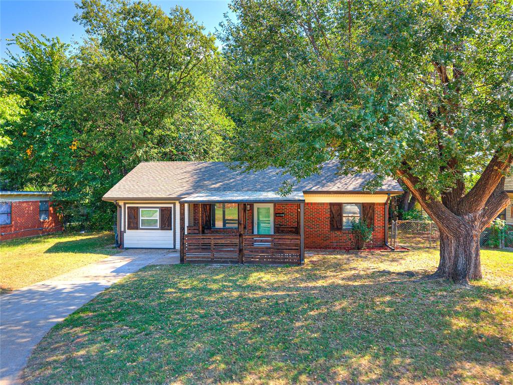 Welcome home! This beautifully updated 3-bedroom, 2-bath home has everything you’re looking for. Enjoy peace of mind with new windows, a new HVAC system, and fresh plumbing and lighting fixtures throughout. The decorative front porch adds charming curb appeal, while the large yard offers plenty of space for outdoor fun or gardening.

Inside, you’ll love the bright, open feel, ceramic tile floors, and modern hardware. The kitchen features granite countertops and stainless steel appliances, making it perfect for cooking and entertaining. Both bathrooms have been tastefully updated, so all you have to do is move in and enjoy!