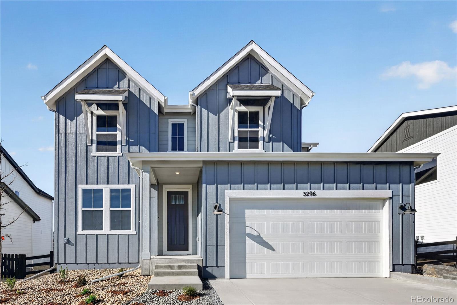 What's Special: Includes Backyard Landscaping | Finished Basement | Greenbelt Lot. New Construction - Ready Now! Built by America's Most Trusted Home Builder. Welcome to the Silverthorne at 3296 Fervid Street in Macanta! This bright and welcoming floor plan opens with a study off the foyer, creating a quiet space for work or relaxation. The great room, dining area, and kitchen connect seamlessly for easy gatherings and everyday living. The primary suite offers a comfortable retreat with an extended shower, while additional bedrooms provide flexibility for guests or hobbies. A sliding glass door leads to the covered patio for enjoying Colorado seasons, and the finished basement adds even more room to spread out. Castle Rock offers a friendly, vibrant lifestyle with events, concerts, and a charming downtown of cafes, shops, and restaurants. Macanta features 1,000+ acres of open space, trails, and The Spoke amenity center with a fitness room, pools, cabanas, and co-working spaces. Just 2 miles from I-25 and close to E-470, the DTC, and downtown Denver. Additional Highlights Include: finished basement, sliding glass door to covered patio, extended shower at primary bath, study in place of flex, backyard landscaping. MLS#8083236