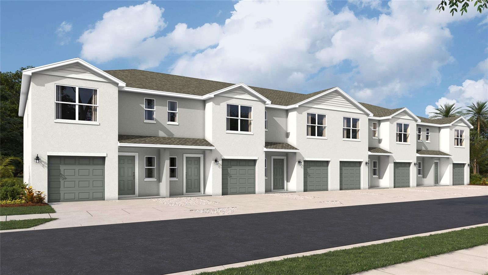MOVE IN READY! Receive up to $20,000 towards closing costs and special interest rates with the use of our preferred lender, now through October 31st. The townhome features 3 bedrooms, 2.5 bathrooms, and a 1-car garage, all in a spacious 1,463 sq. ft. area. As you enter the home, you will find a foyer as well as a powder room. Beyond that is the open-concept kitchen and living area, which includes countertop seating and ample space for a dining table. Upstairs, you'll find the primary bedroom with a walk-in closet and an en suite bathroom featuring a double-bowl vanity. Two additional bedrooms are perfect for nurseries, or offices, each with ample closet space. The hallway conveniently houses another full bathroom and an upstairs laundry room. Discover why the Pearson Townhome will be the perfect fit for your next move!