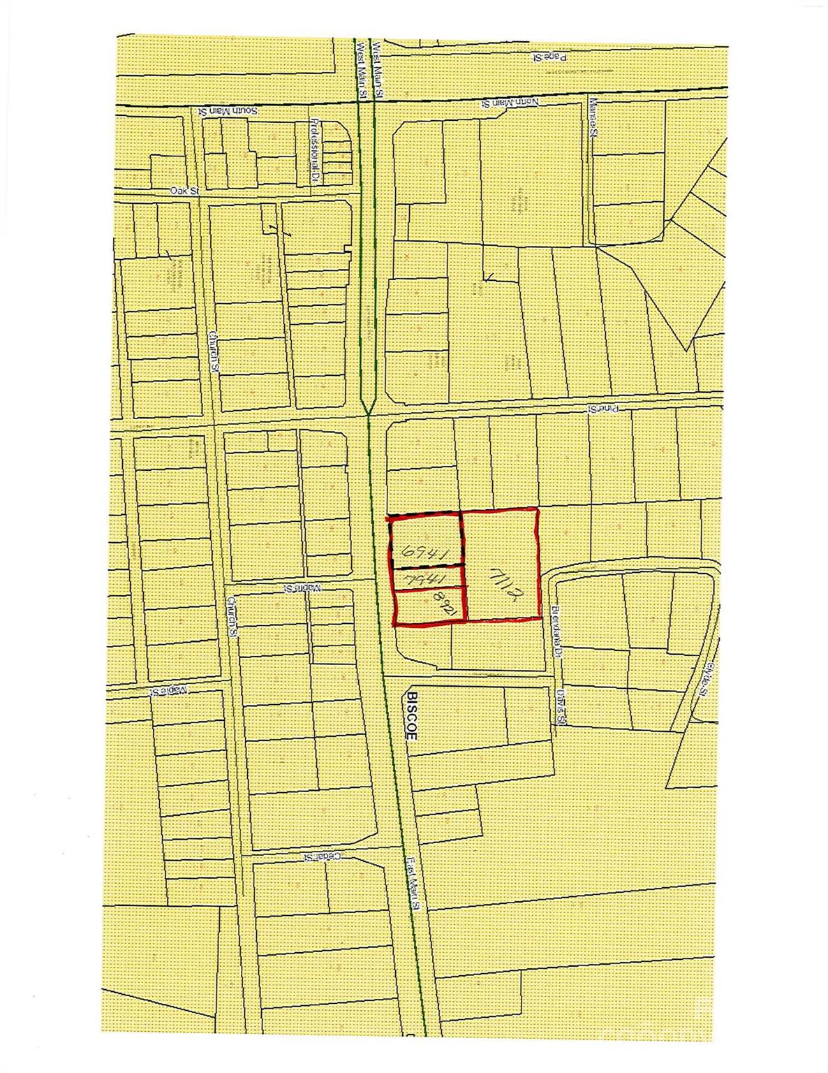 Approximately 2.86 acres.  Ideal for residential and possibly commercial.  Zoned Residential.
