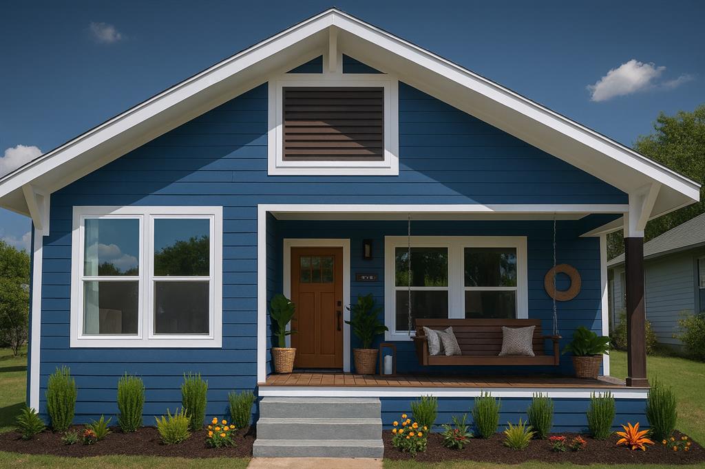 Bungalow with covered porch