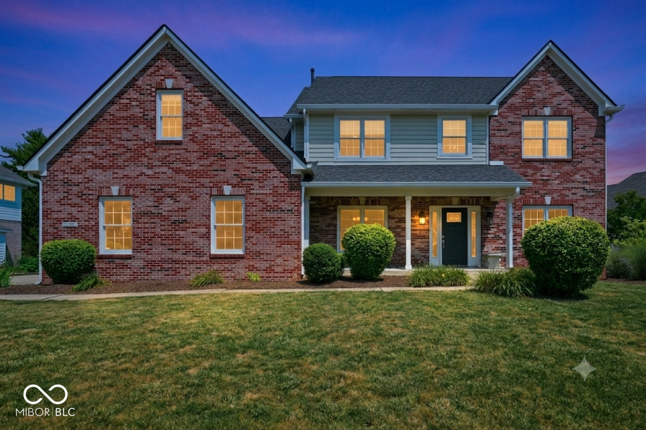 Secluded on a quiet cul de sac, this incredible 4-bedroom, 2.5 bath home is located in Crosswinds at WINDERMERE, one of the most sought-after GOLF COURSE communities in FISHERS. Near GEIST reservoir, you will be enchanted from the moment you step onto the front porch and you enter onto the beautiful hardwood floors. To the left is a formal dining room, to the right, a spacious, open living room. The kitchen has bright white cabinets, stainless steel appliances and features granite countertops, an eat-in area and is open to the great room. Ample windows drench the great room in sunlight, and you can relax in front of the lovely gas fireplace. Upstairs, all bedrooms have NEW carpet. The primary suite is incredibly spacious and features a newly remodeled en-suite bathroom and a walk-in closet. Three additional bedrooms, including one that is attached to a huge finished bonus room. The basement also has new carpet, painted walls and an exercise area has been framed and is ready for drywall. The backyard has mature trees that you can enjoy on the new deck! Enjoy the neighborhood park, playground, pickleball/tennis, basketball courts and pool. Highly-rated HSE schools. Conveniently located minutes to the Fishers Community Center, I69 and downtown Fishers entertainment and dining.