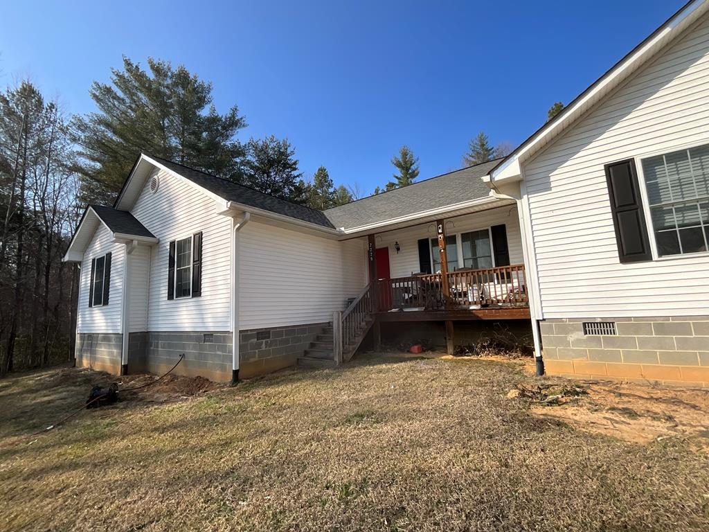 Spacious home on over 3 acres!