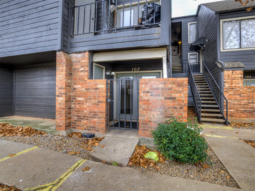 Enjoy low-maintenance living in this conveniently located first-floor condo at 11510 N May Ave, Unit B107. The community features well-kept grounds, a community pool, and all utilities included in the monthly HOA—an uncommon value in OKC. Inside, you’ll find a functional layout with a comfortable living area, designated dining space, and a private bedroom. Refrigerator and dryer are included, offering added convenience for homeowners and tenants.This property works well as an affordable primary residence or a solid investment opportunity, with quick access to shopping, restaurants, medical facilities, and the Kilpatrick Turnpike.