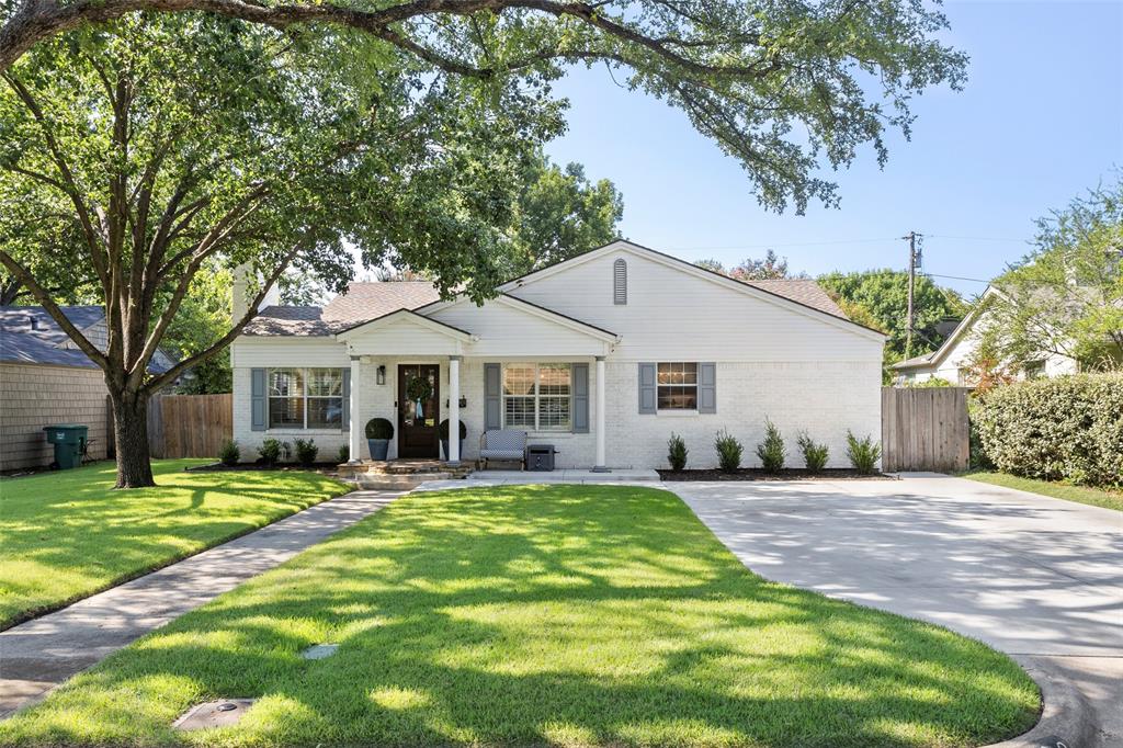 Welcome to this delightful 3-bedroom, 2-bathroom bungalow nestled on picturesque tree-lined Darwood Ave. Blending classic charm with modern updates, this home offers a warm and inviting atmosphere from the moment you arrive.

Step inside to discover a bright, light, and airy floor plan featuring an extra living room-bonus space—perfect for a home office, playroom, or second lounge area. The updated kitchen and bathrooms provide fresh style and convenience, making the home truly move-in ready.

Outside, enjoy a covered back patio ideal for relaxing or entertaining while overlooking your private backyard. Whether hosting gatherings or savoring quiet evenings, this outdoor retreat is sure to become a favorite spot.

With its curb appeal, thoughtful updates, and charming neighborhood setting, this bungalow is the perfect blend of comfort and character in the heart of Fort Worth.