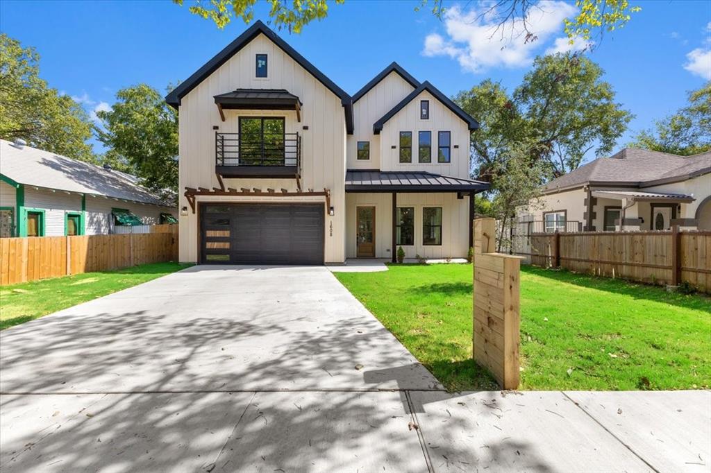 Welcome to your brand new home in the heart of Fort Worth, Texas 76164! This thoughtful designed 4 Bedroom-2.5 Bathrooms offers modern living with timeless style. Featuring an Open Concept Layout, Luxury Finishes, and Energy-Efficient Construction this home is built for todays lifestyle. Enjoy a chef inspired kitchen with quartz countertops, custom cabinets and stainless appliances. A spacious living area perfect for entertaining guests, and a primary suite with a spa like bathroom and walk in closet. Located within minutes of the Historical Fort Worth Stockyards, Downtown, and Trinity River Trails you'll have the best city at your doorstep! Don't miss this opportunity to own a move-in ready new build in one of Fort Worths fastest growing areas!! 
Schedule your private showing today!