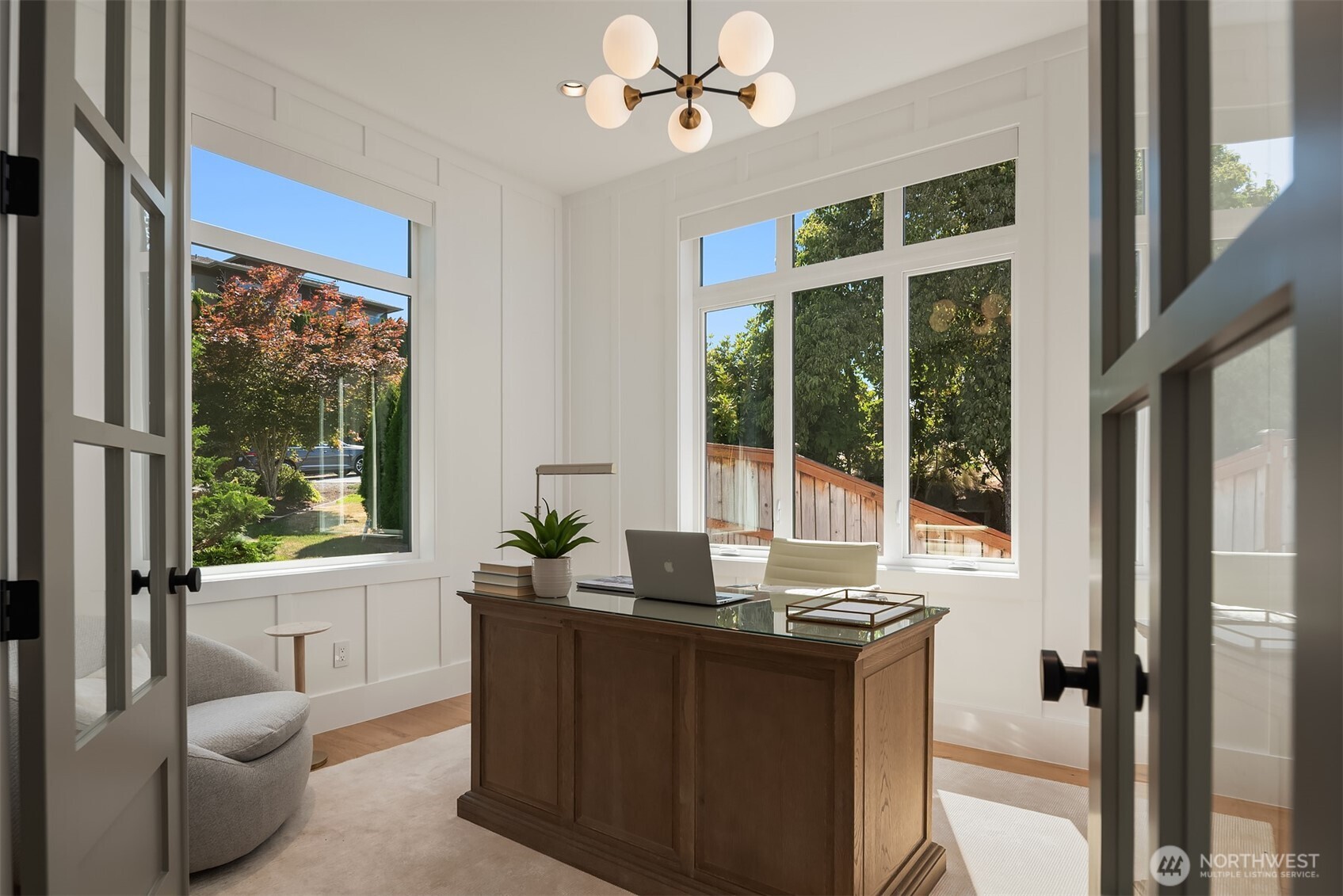 Dedicated home office.