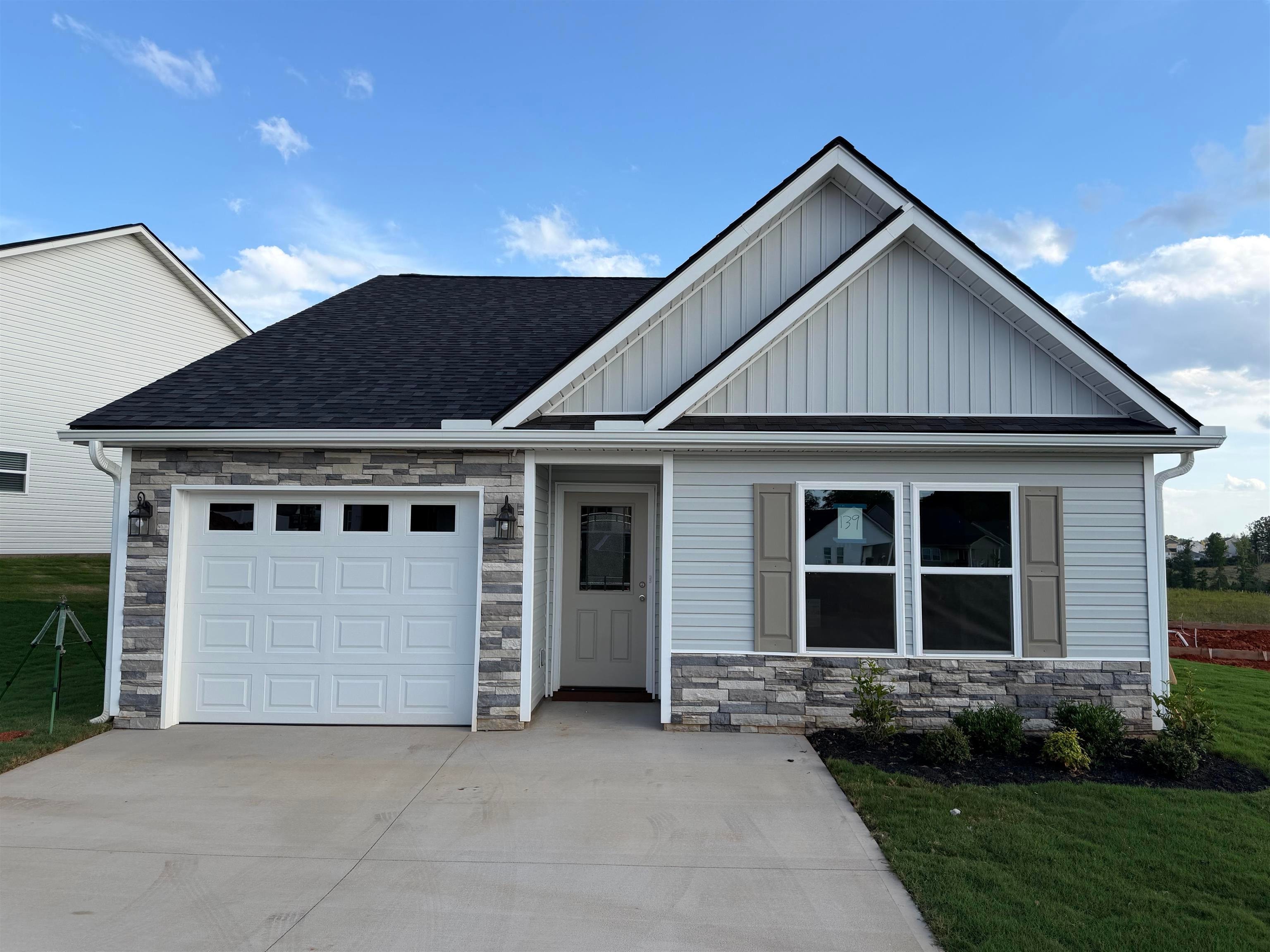 The Wrenley. Practical and functional! Offers 2 master bedrooms, both with full bathrooms and walk in closets. Single car garage. Granite countertops. Architectural roof. Covered Patio. Stainless Appliances. Luxury Vinyl Plank in living areas and wet areas! Ask about $7,500 preferred incentive! 10-Year Limited Builder Warranty included! Local Builder! Must See!