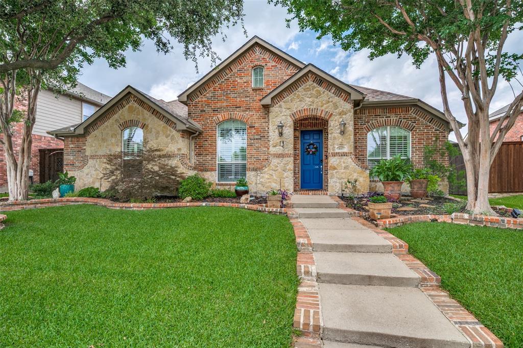 AMAZING - Welcome to your cozy and stunning new home! This perfectly designed Highland home has it all! Beautiful, open floor plan is perfect for entertaining. Featuring 4 bedrooms, Large Living Room, 2 Dining rooms, plus 2 separate patios. Oversized Primary Bedroom has a gorgeous en-suite bath with an incredible walk-in closet and stunning shower enclosure overlooking the large garden tub. 2 additional bedrooms downstairs and on the opposite side from the Primary bedroom. Upstairs is an oversized room which could be a gameroom or private bedroom. Also upstairs is an on-suite full bathroom and INCREDIBLE BONUS ROOM, perfect for an office, nursery, storage, etc, plus it has a large walk-in closet. Note: TV, Stereo system, subwoofer and surround sounds conveys with this room. Chef's kitchen highlights double ovens, cooktop with gas stub for gas cooking, abundant counter and cabinet space, huge island, walk-in pantry, plus is open to main living and dining areas. Unique Butler's dry bar with wine cabinets. Features include custom landscaping, soaring ceilings, custom hardwood floors, plantation shutters in living and dining rooms, tall ceilings, lots of windows & tons of light throughout, including LED lighting. Don't miss the workshop in the oversized garage, plus the refrigerators and freezers in the garage can STAY. Relax on your covered back patio in the beautiful backyard, with plenty of grass space. There's a second patio just off the kitchen, perfect for morning coffee or evening cook-outs. Experience the luxuries of family living with beautiful green belts, neighborhood pool and playground in the neighborhood. Floor plan included in photos. Welcome Home!