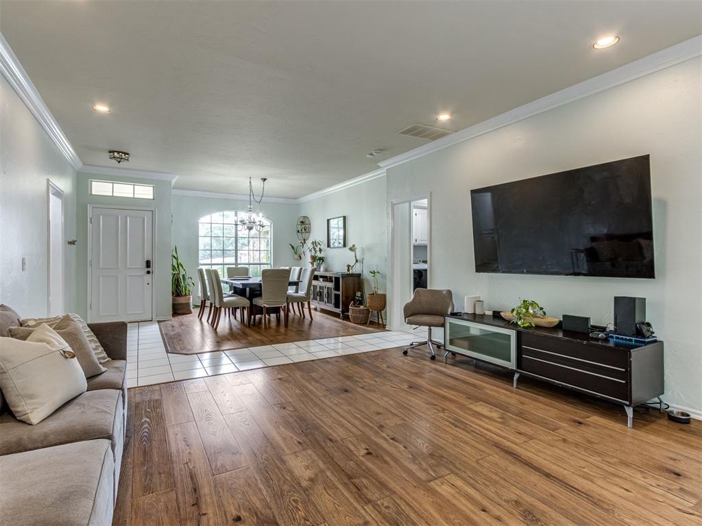 Welcome Home to This Edmond Cutie!

We’re so glad you’re here—because this move-in ready Edmond home is waiting for its next owner! Featuring 4 bedrooms, 3 FULL Bathrooms, 2 spacious living areas, and a 3-car garage, this home perfectly balances comfort & functionality.

Enjoy a bright open-concept layout with tall ceilings, large windows, and a split floor plan—including a private bedroom and full bath just off the garage, ideal for guests or a home office. Home includes: Smart Nest Thermostat, Alexa Smart Lighting {found in various areas of home}, Outside Security Cameras, Stained Fence with Gate Entrances on both sides. Interior finishes include a mix of tile, carpet, and Pergo wood-look flooring throughout. You'll find Granite Countertops & White Cabinetry, and ample storage in Kitchen, which opens seamlessly into the main living and dining areas. Let's not forget the large backyard with covered patio, great for entertaining! Come see it for yourself and make it YOURS today!