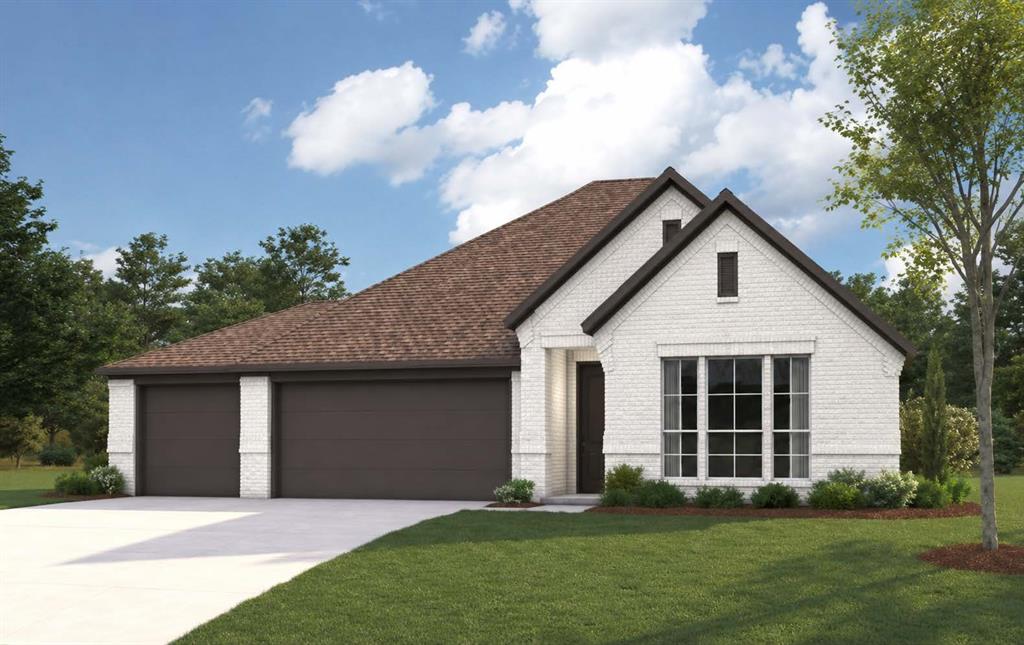 WELCOME TO RIVER RANCH IN VAN ALSTYNE!  The Pearl by Stonehollow Homes offers an impressive single-story layout with a gourmet kitchen that truly steals the show! Enjoy an abundance of cabinetry, a large center island, quartz countertops, walk-in pantry, built-in gas cooktop with exterior-venting wood hood, convenient pan drawers, and built-in microwave and oven. The spacious family room is perfect for relaxing or entertaining and features built-in Soji white cabinetry and a direct-vent fireplace. The private primary suite offers a generous walk-in closet with convenient direct access to the laundry room. Step outside to a huge covered back patio overlooking a spacious backyard—ideal for outdoor living and entertaining. Thoughtfully designed with comfort, storage, and easy everyday living in mind. Located in River Ranch and anticipated to be completed soon! Why buyers will love River Ranch: Lower tax rate with no MUD and no PID. Highly regarded Van Alstyne ISD.  Convenient access to Hwy. 75 for an easy commute.  Small-town charm with quick access to McKinney, Sherman, and the growing North Texas corridor. Beautiful homes and a welcoming community with bigger backyards. Exceptional value in one of the area's fastest-growing markets. Come see what living in Van Alstyne looks like for you.