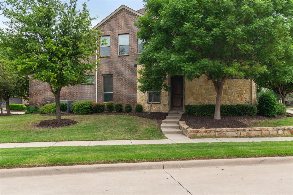 Stunning townhome in the highly sought-after Greens at Stacy Crossing, ideally located in McKinney and zoned to the acclaimed Frisco Independent School District. This beautifully maintained end-unit offers an abundance of natural light and a spacious, open-concept layout perfect for modern living. The first floor features rich hardwood flooring throughout the main living areas, creating a warm and inviting atmosphere. The kitchen is a standout with extended white cabinetry to the ceiling, under-cabinet lighting, granite countertops, and stainless steel appliances—perfect for both everyday living and entertaining. The primary suite is conveniently located on the first floor and offers a private retreat with a generous en suite bath, dual vanities, and a large walk-in closet. Upstairs, you’ll find an oversized game room, two secondary bedrooms, and a full bathroom with dual sinks, providing plenty of space for family or guests. As an end unit, this home enjoys additional windows and enhanced natural light throughout. Residents also benefit from being within walking distance to the community pool and clubhouse, making it easy to relax and enjoy the neighborhood amenities. This home combines comfort, style, and an unbeatable location—an exceptional leasing opportunity in one of McKinney’s most desirable communities.