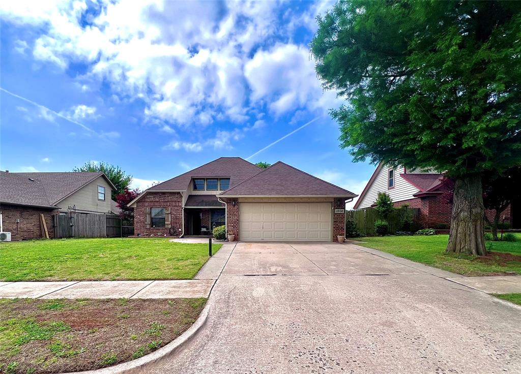 BACK ON THE MARKET - At no fault of the seller!WAIT! A BONUS ROOM at THIS price? ??Finding extra space in this price range isn't easy, and this home delivers.The upstairs flex room gives you options: game room, home office, playroom, guest space, workout room, or your own cozy movie retreat. The choice is yours.Downstairs, you'll love the soaring vaulted ceiling, beautiful fireplace with built-ins, and a layout that just feels like home. The open living and dining areas make hosting easy, while the kitchen's eat-in bar keeps everyone connected for busy mornings, quick dinners, and catching up after a long day.The private owner's suite is tucked away from the secondary bedrooms and features a tray ceiling, TWO closets, double sinks, and a relaxing jetted tub.Outside, enjoy peaceful evenings on the covered patio or slow weekend mornings with coffee in hand.NEW Carpet just installed!Located close to shopping, dining, I-35, I-240, and Veteran's Park, this home gives you space, convenience, and flexibility, all at a price that's hard to find.More room. More possibilities. More than you expected. Schedule a showing TODAY!!!