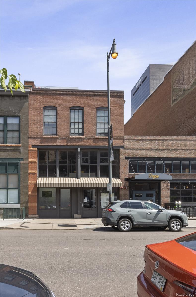 This property is zoned for a variety of uses including office, retail, restaurant and residential. It has most recently been used as an office building but could be converted to residential, live/work or mixed use. Total building square footage is 9,375 - each floor is 3,125 RSF. Lower level and first level serviced by freight elevator. Restored and preserved historic structure with exposed brick, hardwood floors and high ceilings. Energy efficient white roof, solar panels, building is in compliance with the Energize Denver Program  and significant interior and exterior renovations. Across the street from the Dairy Block, including Milk Market and Maven Hotel. Convenient access to light rail, Union Station, 16th Street Mall, Coors Field, McGregor Square, Ball Arena, Denver Center for the Performing Arts, Colorado Convention Center, restaurants, shops and other LoDo attractions.
