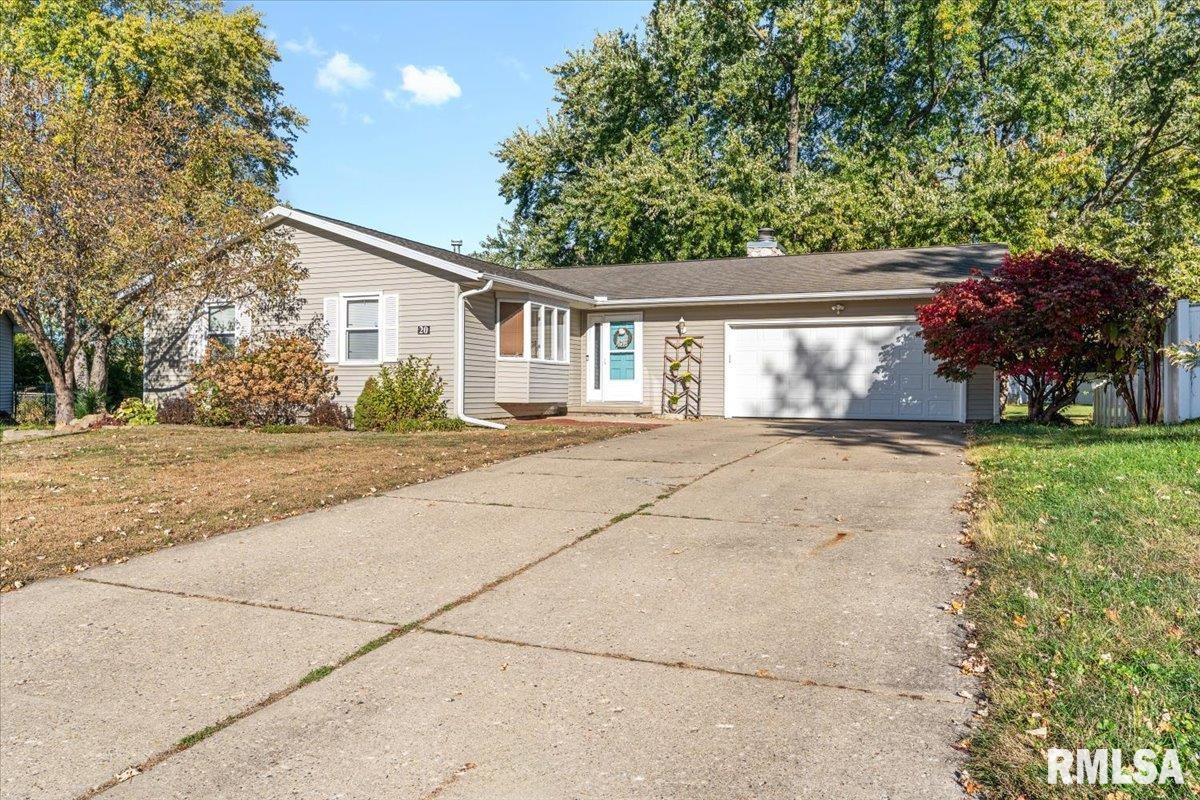 This well maintained 3 bedroom 2 bathroom Ranch home on a quiet culdesac in Sherwood subdivision is ready for you to call home. You are going to enjoy relaxing on the new deck with Pergola and lighting (2024) that overlooks one of the largest back yards in Sherwood. This home features an attached 2 car garage with a 2 year old garage door and opener but also comes with a shed if you need even more room for your belongings. The furnace had a new blower installed in 2024 , gutter guards were added in 2024 and the microwave was also new in 2024. You will love the huge living room and large eat in kitchen/hearth room with a gas log fireplace. All of the kitchen appliances stay. Call your favorite Realtor to schedule your tour today!