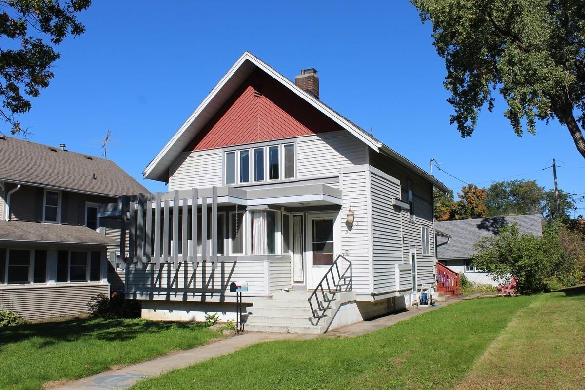 From its thoughtfully designed exterior to its spacious interior, there are plenty of reasons to make 303 3rd Avenue your home. Featuring 3 bedrooms, 1.5 baths, 2,091 finished SqFt, and a 2 stall garage this property offers lots of space for the next owner to use and personalize. Along the front of the house is a vertical-slat architectural screen that is rare to find in our market- providing unique curb appeal. As you enter the home on the main level, an open foyer welcomes you and provides access to both the upper level and the spacious front living room. The living room features a masonry fireplace and an abundance of windows, creating a bright and inviting space. From there, you can make your way to the formal dining room or continue into the updated kitchen, which offers solid cabinetry and plenty of counter space. The kitchen connects to the 300-SqFt family room addition, built in 2013. This versatile space adds even more character to the home, featuring a wood stove, abundant natural light, and a walkout glass door leading to the wooden patio. Upstairs, you’ll find 3 bedrooms with large closets and a full hall bathroom. The basement has a nice finished recreational room, along with laundry and a roughed-in second bathroom, providing even more flexibility and potential. Outside, the property includes a 20’x22’ two-stall detached garage with a loft for additional storage. Location will be a selling point for this home being just blocks away from schools, parks, the recreation trail, and shopping. With its large living spaces, unique character, great location, and room to make it your own, 303 3rd Avenue offers a great opportunity for its next owner, take a look today!