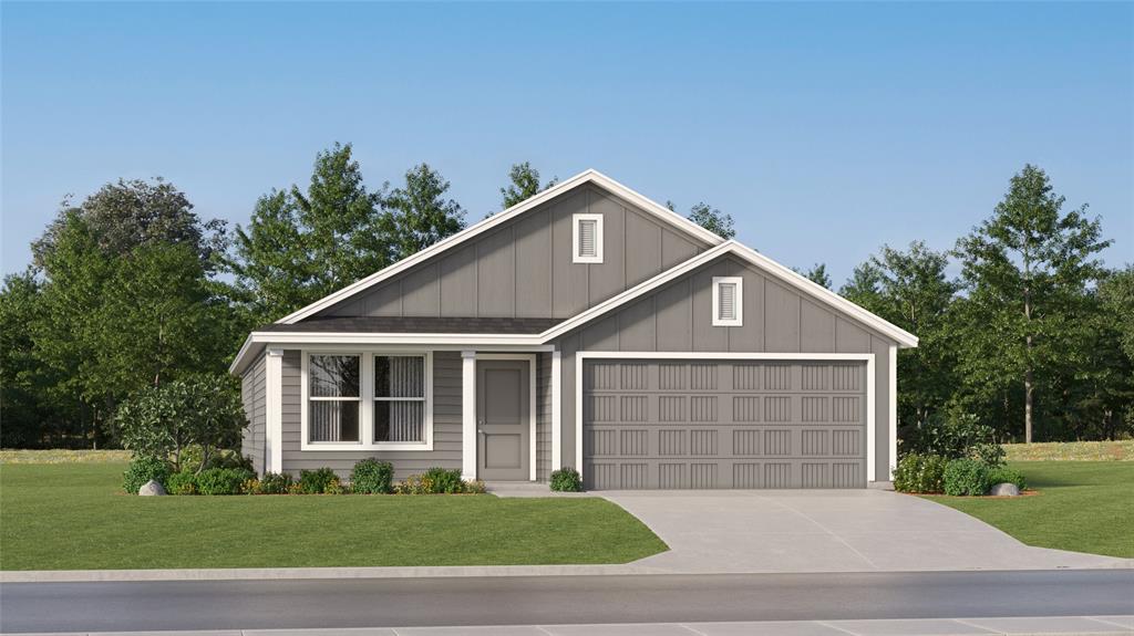 LENNAR - Landing at Creekside -  This single-level home showcases a spacious open floorplan shared between the kitchen, dining area and family room for easy entertaining. An owner’s suite enjoys a private location in a rear corner of the home, complemented by an en-suite bathroom and walk-in closet. There are two secondary bedrooms at the front of the home, which are comfortable spaces for household members and overnight guests.