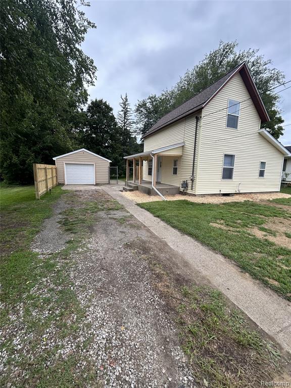 Welcome to 411 crane st . A 3 bedroom 1 bath home. 1.5 detached garage. Both house and garage have new roof 2024. New siding and windows 2024. New furnace 2025 and main water line. Sits on a quiet street close to schools and downtown.