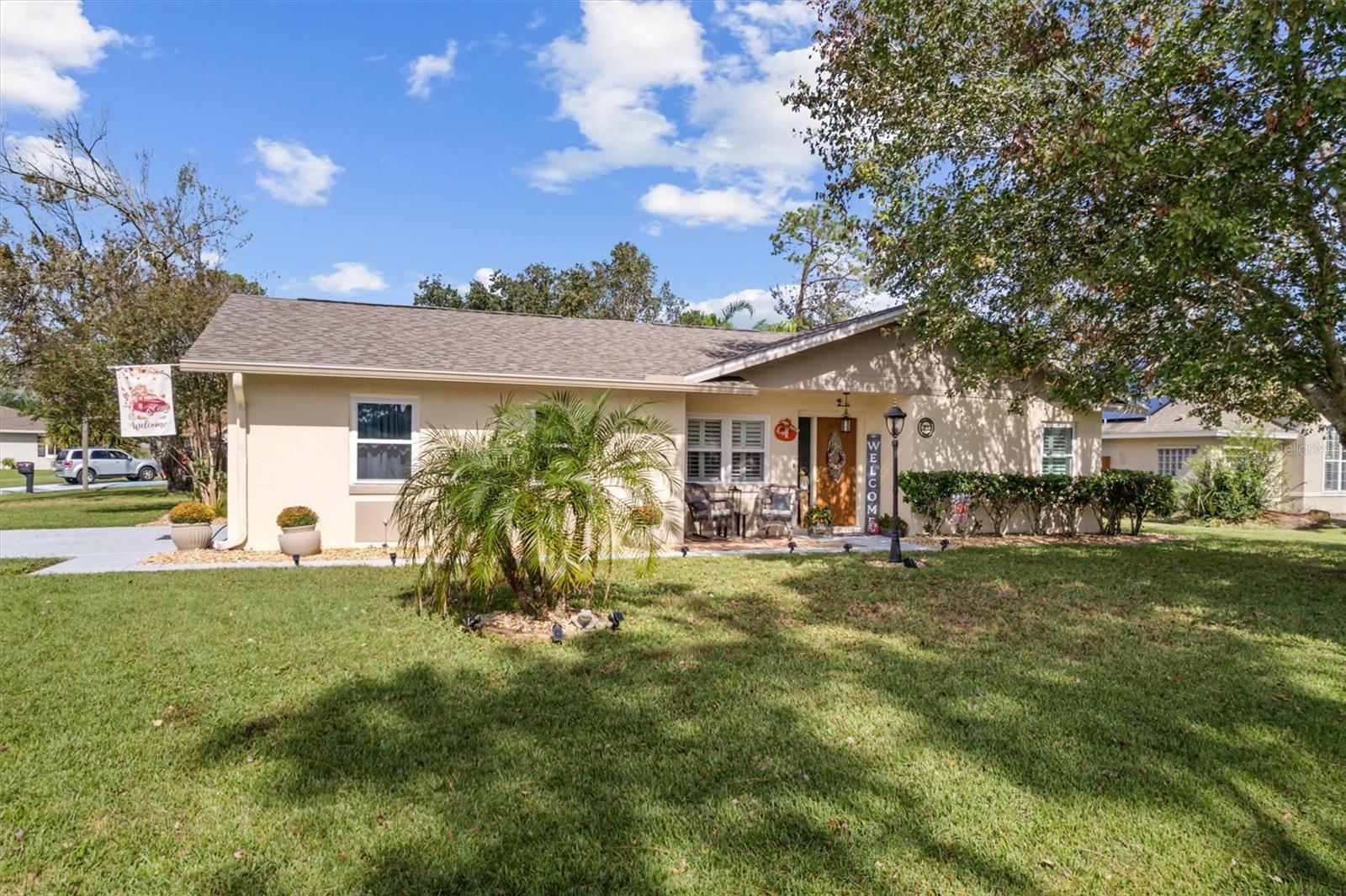 *Motivated Seller* Discover this beautifully upgraded 3-bedroom, 2-bath home offering over 1,600 sq. ft. of spacious living, nestled on a quiet cul-de-sac. Every detail has been thoughtfully considered, starting with a new roof (2022), new double-pane windows with screens, and fresh paint throughout. The open floor plan includes a bright Florida room and an upgraded kitchen with granite countertops, custom backsplash, and stainless steel appliances. Both bathrooms have been fully remodeled and the whole house freshly painted.  The Florida room situated with plenty of natural light with just a few steps out to a private backyard oasis. Enjoy relaxing in your outdoor hot tub surrounded by lush, upgraded landscaping and privacy from new vinyl fencing.

This property is perfect for outdoor enthusiasts, boasting a back patio which is screened in for enjoyment year round, plenty of exterior lighting, and a spacious storage shed. The new entry door, side lights, and back door add curb appeal and functionality. For convenience, it also includes a water purifier system (2018), a new garage door opener, and a newer water heater. This home combines modern amenities with serene outdoor spaces, creating the perfect retreat for comfort and style. Don’t miss out on this gem!