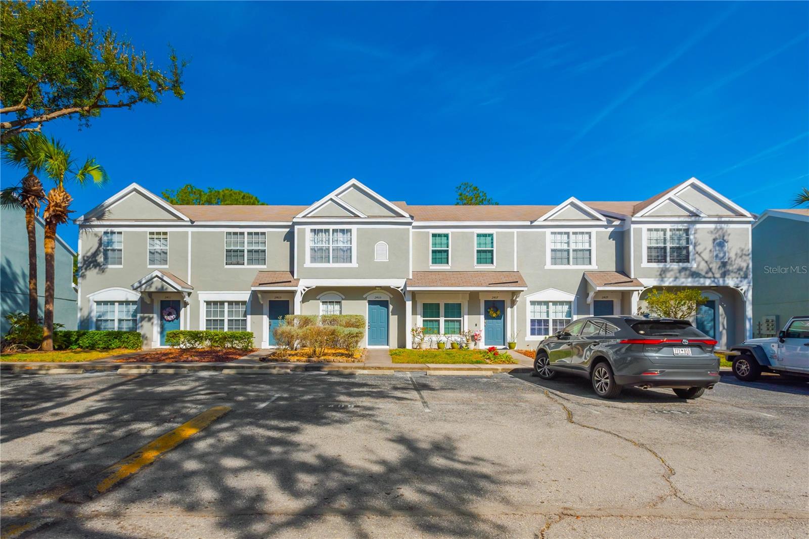 Welcome home to the gated community of Regency Key Townhomes.  You will love this two bedroom two and a half bathroom town home in the heart of Brandon, FL.  As you enter through the front door the kitchen is conveniently at the front with a large window for plenty of natural light.  It comes with a pantry, refrigerator, stove, and dishwasher.  It has a pass through that is open to your living and dining room area.  There is a half bath downstairs a long with the washer and dryer conveniently located in a closet.  You will also find a covered and screened lanai as you go through your sliding glass door.  Upstairs you will find two good sized bedrooms, and both have ensuite bathrooms.  The townhome has laminate floor throughout with tile in the kitchen and living rooms.  Outside, the home backs up to the green community space, and is a short walk to the community pool.  Included with your HOA payment is water, sewer, trash, basic cable and internet, and exterior maintenance.  Call today to take a tour of this lovely townhome, and make it yours.