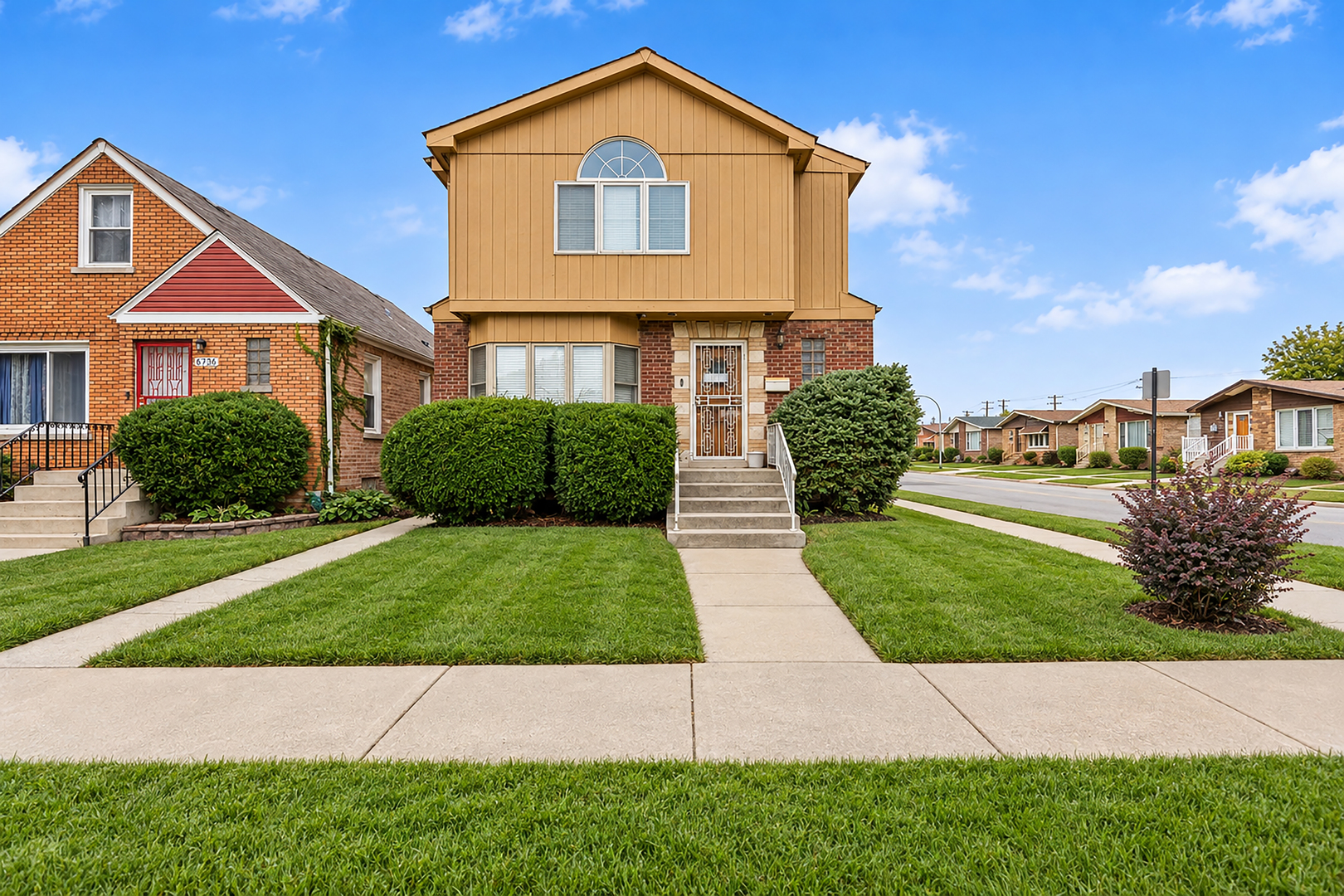 Welcome to this well-maintained, four-bedroom home in Chicago's Calumet Heights neighborhood, close to shopping and dining, including the Chicago staple, Thomas Family Restaurant. Generous living spaces, handcrafted details, and over 50 years of pride in ownership make this home truly special.    The spacious addition features an impressive primary suite with a cathedral ceiling, Palladian window, hardwood floors, and cedar closets with built-in organization systems. The primary bath offers a whirlpool tub and separate shower. A second bedroom rivals the primary in size, providing exceptional room and flexibility.    On the main level, two generously sized bedrooms and a full bath complement an inviting living room with a beautiful bay window and hardwood floors throughout. The kitchen features a chef's stove, stainless steel appliances, and custom cabinetry handcrafted by the owner, a former woodworker.    Situated on a corner lot, the home offers a fenced yard, a lawn sprinkler system, and an expansive heated garage. The unfinished basement, formerly used as a woodworking shop, is ready for your ideas, with potential to create additional living space.    Lovingly cared for by the same owner for more than 50 years, this move-in-ready home is being sold as-is, where-is. Your new home awaits-schedule your private tour today!