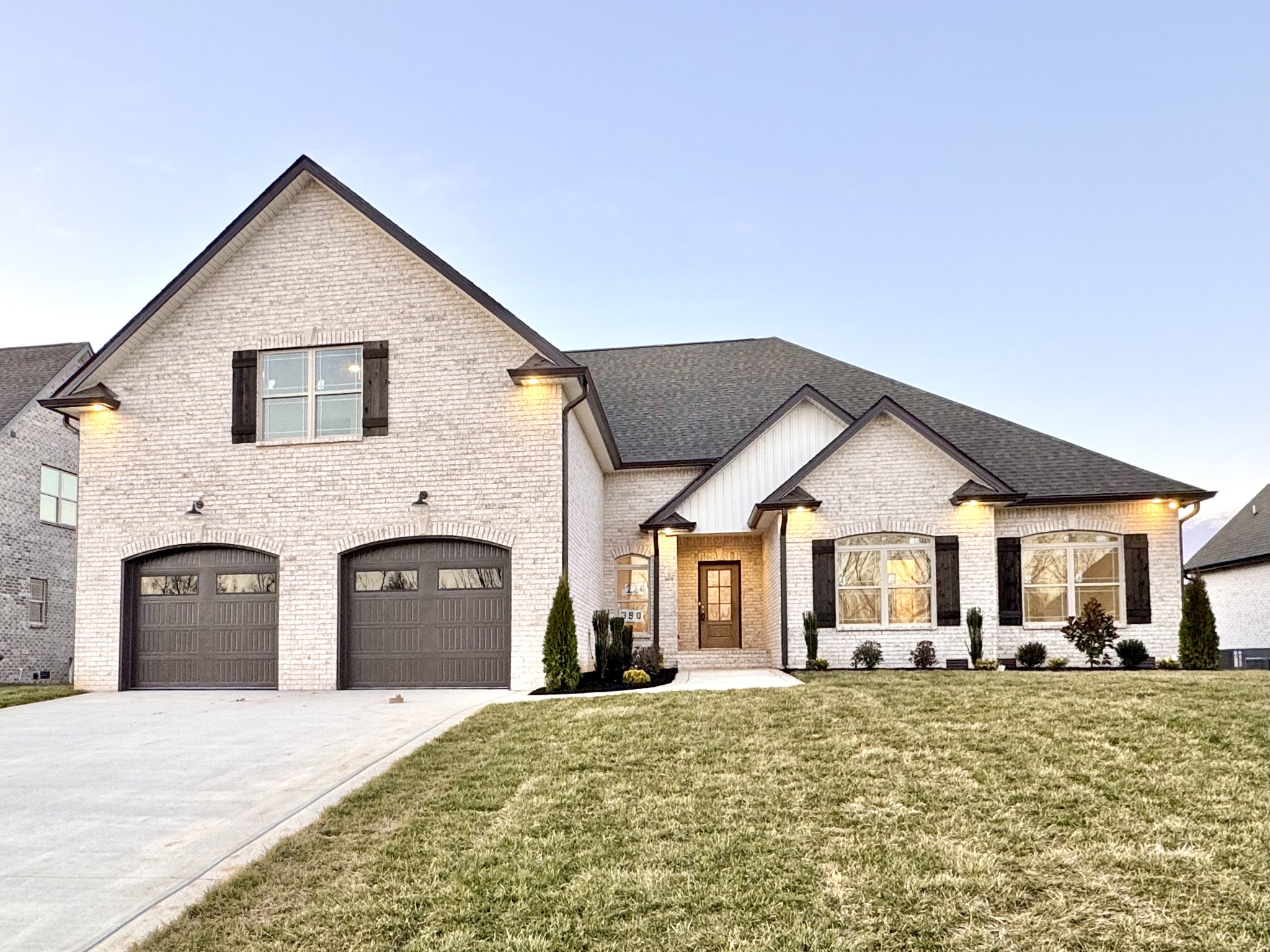 SELLER OFFERING $19,671 IN BUYER CONCESSIONS!  Welcome to the 887 Plan by Reda Home Builders — thoughtfully designed ranch-style living in the peaceful Highland Reserves community of Pleasant View, conveniently located near I-24 for an easy commute to Nashville or Clarksville. All bedrooms are located on the main level, featuring a spacious, flowing, and airy layout designed for comfortable living and effortless entertaining. The open-concept living area with soaring ceilings and a cozy fireplace flows seamlessly into a chef’s kitchen featuring an oversized island, double ovens, sleek hood vent, cooktop, and a spacious walk-in pantry. A formal dining area provides plenty of room for gatherings and special occasions. The primary suite offers a relaxing retreat with a tiled walk-in shower, freestanding soaking tub, dual vanities, and a generous walk-in closet. Upstairs, enjoy a large bonus room complete with a full bath and walk-in closet — perfect for anything you want to make it: a media room, home office, gym, or guest suite, etc. Outside, enjoy a covered back patio ideal for morning coffee or evening gatherings, plus a backyard fence, perfect for pets and privacy. Thoughtful finishes, smart layout, and quality construction throughout—this home checks the boxes. Convenient to schools, shopping, and an easy drive to Nashville or Clarksville!