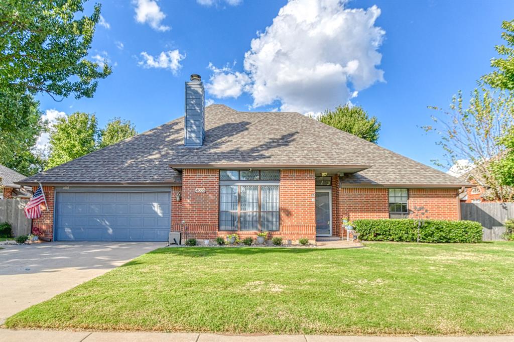 Welcome to this well-maintained, pet-free, non-smoking home featuring an open-concept living room with a gas fireplace (new logs) and beautiful built-in shelves. The formal dining room seamlessly connects to the living area, creating an inviting space for gatherings and entertaining.  The large kitchen offers generous cabinet space, wide countertops with ample room for bar stools, and an attached breakfast nook that's perfect for casual dining. Appliances include a Whirlpool electric cooktop and a brand-new microwave. The kitchen also opens directly to a covered patio—ideal for outdoor dining or relaxing.
This thoughtfully designed split-bedroom floor plan provides privacy and comfort:  Owner’s Suite: Features a spacious walk-in closet and a large bathroom with a spa bathtub and walk-in shower.  Second Bedroom: Includes patio doors leading to the covered patio and a full bathroom with a spa tub/shower combo, marble tile floors, and access to a large walk-in closet through the bathroom.  Additional features:  Laundry room with extra storage.  Wood-look vinyl flooring in the living room, dining room, and hallways (plus 4 extra boxes for future use)Ceramic tile in the kitchen and front entry.  Oversized garage. Backyard motion-sensor security lights.  Durable 8x9 ft lifetime poly storage building.  
Community Amenities (just 3 blocks away):
Enjoy access to a basketball court, baseball field, soccer field, and dog walking areas—all included with the association.
Don’t miss the opportunity to own this spacious, move-in ready home in a community with great amenities!  Photos are coming.  Seller reserves Refrigerator and Washer/Dryer.