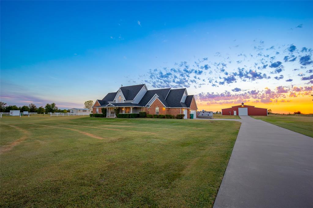 Welcome to 9301 Southern View Drive, an incredible 5 acre property located in the Moore High School district offering the perfect combination of space, comfort, and functionality. This home offers room to spread out both inside and out, with a versatile floor plan, bonus/media room, whole house surround sound, and a beautifully remodeled primary bathroom featuring heated travertine floors, custom black walnut cabinetry, dual showers, and elevated finishes throughout.Outside is where this property truly sets itself apart. The impressive 40x60 fully insulated and climate controlled shop features heat and air, a bathroom with shower, storage loft, separate 220V service, and a full RV hookup with 50 amp service. An additional storage building provides even more space for equipment, hobbies, or storage.Major improvements include a new roof, siding, soffits, gutters, and downspouts, along with a 27kW Generac whole house generator and tornado shelter for added peace of mind. The home also features a three car insulated and fully finished garage, wood and tile flooring throughout the first floor, generous attic storage with the option of converting attic space into an additional room upstairs, and a natural gas connection on the back patio perfect for outdoor entertaining.If you have been looking for an acreage, a large shop, room for your RV and toys, and a home that offers space to live, work, and entertain, this property is a must see!