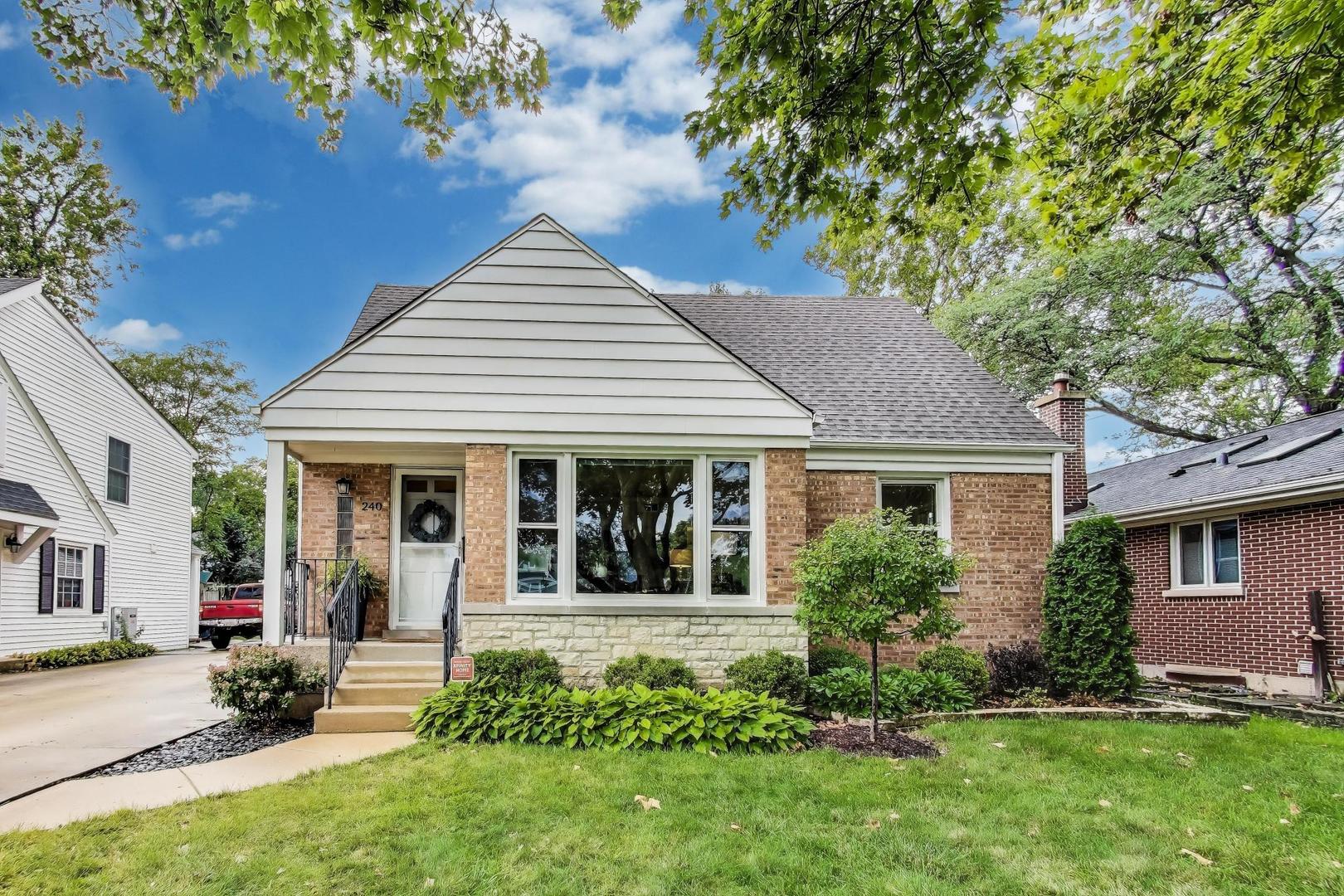 Incredibly charming Cape Cod located in the heart of desirable Park Manor! Ideally nestled near a cul-de-sac, this 4-bedroom, 2-bath home offers a perfect blend of classic style and modern updates. The main level features two bedrooms, a tastefully renovated full bath, and beautiful hardwood floors that flow throughout. The updated kitchen is equipped with white custom cabinetry, stainless steel appliances and opens to the inviting living room, creating a great space for entertaining and everyday living. Upstairs, you'll find two additional bedrooms and another full, newly refreshed bath. Additional living space in the full-size basement, which features newer carpet, laundry room, and storage area. Award- winning District 34/225 schools. Short walking distance to Metra, parks, schools, and downtown Glenview. With its many thoughtful updates, and ideal layout, this home is move-in ready and full of character-don't miss the opportunity to make it yours!
