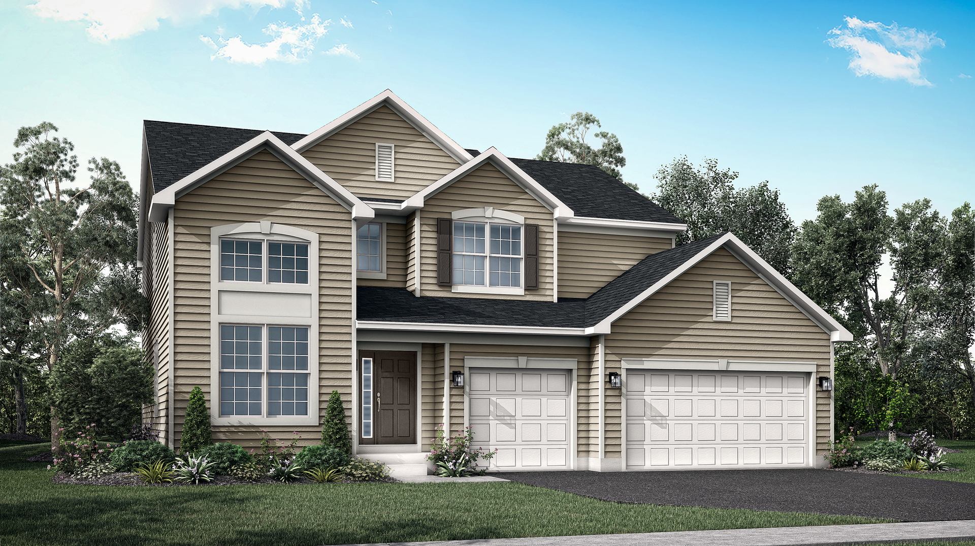 SPECIAL FINANCING OFFERS AVAILABLE! READY FOR APRIL DELIVERY! Homesite #0110. Discover the Raleigh, a home expertly planned to combine style and everyday comfort. This spacious layout offers four bedrooms, two and a half bathrooms, a dedicated study to suit your lifestyle, in addition to an In-Law suite with a second floor laundry upgrade. The main level features a seamless flow between the family room, kitchen, and breakfast room, creating an open and inviting space perfect for both relaxing and entertaining.  The chef-inspired kitchen boasts stainless steel appliances, sleek 42" cabinetry, elegant quartz countertops, and a large island that serves as both a functional workspace and gathering spot. The owner's suite, located upstairs, is a true retreat featuring two generous walk-in closets and a spa-like en-suite bathroom with dual sinks and a deluxe shower. Three additional bedrooms share a full bathroom, and the main-level laundry room adds ease to your daily routine.  An Open to Below lookout from the second level creates a dramatic and airy connection to the other rooms below, enhancing the home's spacious feel. A standard three-car garage provides ample parking and storage. Exterior will be Clay color siding with Benton color brick. (pic for reference ONLY). *Photos are not this actual home* Welcome to Hudson Pointe II, a beautifully designed master-planned community offering brand-new homes in the heart of Oswego, Illinois. Perfectly blending comfort, convenience, and natural beauty, this neighborhood is ideal for families and individuals seeking a balanced lifestyle. Right within the community, residents can enjoy a well-maintained park for leisurely play and gatherings, as well as a serene pond that enhances the peaceful atmosphere of Hudson Pointe II. Just 10 minutes from the Naperville Route 59 corridor, Hudson Pointe II places premier shopping, dining, and entertainment within easy reach. Access top destinations like Whole Foods, Amazon Fresh Market, LA Fitness, and Costco, along with a variety of local restaurants and entertainment spots. Families will appreciate the top-rated Oswego School District 308, with students attending Southbury Elementary, Murphy Junior High, and Oswego East High School-all conveniently located within a 10-minute drive. Outdoor enthusiasts will love the close proximity to Wolf's Crossing Community Park, offering an array of recreational features including playgrounds, an outdoor fitness area, a splash pad, and more-perfect for year-round family fun. At Hudson Pointe II, you're not just buying a home-you're joining a thoughtfully planned community where modern living meets natural charm and everyday convenience.