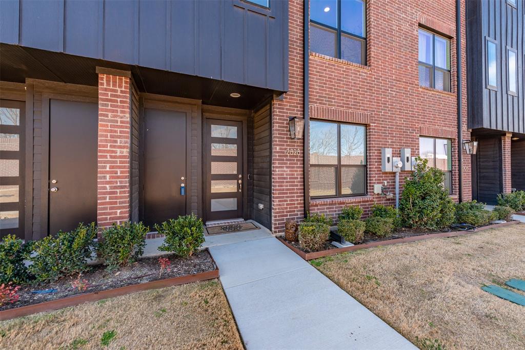 Location, location, location! Discover this stylish and modern 3-bedroom, 3.5-bath townhome ideally situated just 0.7 miles from TCU and near Baylor Scott & White, with easy access to Magnolia Avenue and downtown. Located in a fully gated community with security cameras, this home offers both comfort and peace of mind. The main living area on the second floor features an open-concept layout with a spacious living room, dining area, and a seamless flow into the kitchen—perfect for entertaining. The kitchen is equipped with stainless steel appliances, a pantry and a large island with bar-top seating. Each of the three generously sized bedrooms includes a private en-suite bath and ample closet space, offering ideal privacy and convenience. The primary suite, located on the third level, features dual sinks,a separate shower and a walk-in closet. Enjoy low-maintenance living with HOA-covered landscaping and lawn care. This sleek, secure, and conveniently located townhome is the perfect blend of modern design and everyday ease. Refrigerator, washer and dryer available for tenant use.