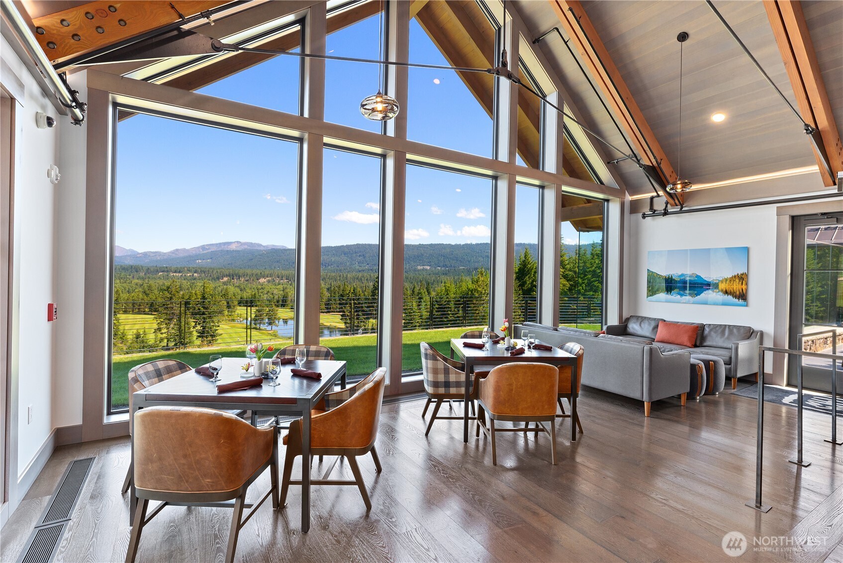 Enjoy lunch with a view.