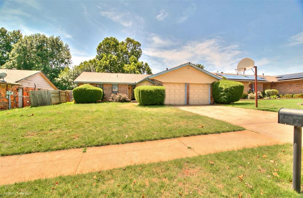 This 3 bedroom, 2 bath home in Moore offers comfortable, functional living in a layout that simply works. Generously sized bedrooms provide plenty of room to spread out and settle in, while a dedicated dining room next  to the kitchen creates a natural flow that makes everyday living and casual entertaining equally effortless. The living room is anchored by a charming corner fireplace that adds warmth, character, and a cozy focal point that immediately makes the space feel like home.  In the backyard, you'll appreciate the screened in back porch and Oz storm shelter. This home is definitely worth seeing in person, schedule your showing today!