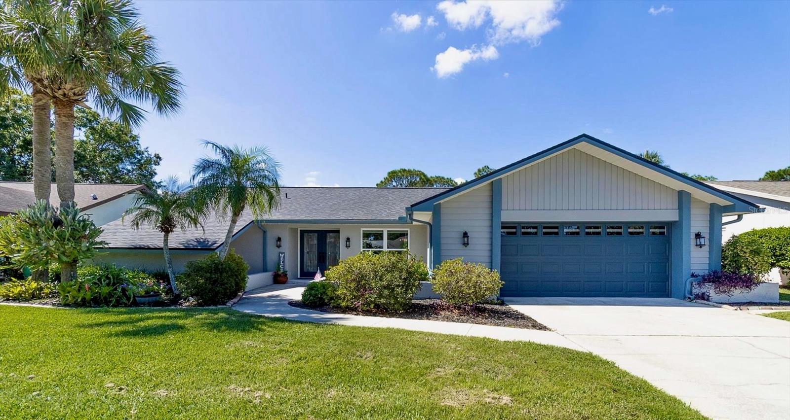 Welcome to 3587 Fairway Forest Drive – where your dream home awaits in the heart of Palm Harbor. Located in the highly desirable Fairway Forest community, this 4-bedroom, 3-bathroom pool home perfectly blends comfort, style, and an unbeatable location. Set directly on the golf course, this home offers serene views and a lifestyle of relaxation and recreation. Step inside and discover an open and inviting split-floor plan featuring brand new luxury vinyl plank flooring (2025) and an updated kitchen filled with natural light. The spacious primary suite includes a walk-in closet, private en-suite bath, and direct access to the patio—ideal for morning coffee or evening sunsets. The show-stopping backyard is an oasis featuring a custom heated pool, screened-in lanai, and a charming pergola—perfect for relaxing, dining or watching the local wildlife. Recent updates like the new roof (2025 with a transferable warranty) mean you can move in with peace of mind. Located in Flood Zone X (no flood insurance required), this home offers low HOA fees, is zoned for top-rated schools, and is just minutes from John Chestnut Park, Lake Tarpon, and the Palm Harbor YMCA. Homes in this sought-after neighborhood are rarely available—don’t miss your chance to call this one home. Come see it today and imagine the memories waiting to be made! Some images have been virtually staged.