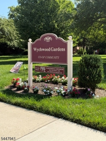 Welcome to Wychwood Gardens and your new home!  Located in a all-brick building at the top of a gentle hill, Unit 1 is a highly desired first level, 2 bedroom, 1 bath apartment.  All rooms are bathed in natural light, enhancing the open layout.  The large living room has a nook, perfect for dining. Both bedrooms are generously sized, each with 2 windows and a deep closet.  Access the building's laundry room and your private storage area, in the basement, is through door just outside your front door.  Two parking spaces are located behind the building (required permits thru the association) and on-street parking is available.  The community is smoke-free and features an outdoor pool, garden, and free library.  Pets are permitted with size, number, breed restrictions. Lots of commuter options.  Served by the awarding-winning Westfield schools, with even a bus to Roosevelt Middle School from Sandra Circle. There is a $3,000 one-time working capital contribution and $400 application fee. $1334 monthly maintenance fee covers these amenities and services: pool, property taxes, heat, water, sewer, trash removal, recycling, snow removal, exterior building and grounds maintenance. New owners are required to occupy the unit 2 years before allowed to rent to tenant. An exciting opportunity to right-size your lifestyle in a beautiful community close to Westfield's spectacular downtown.