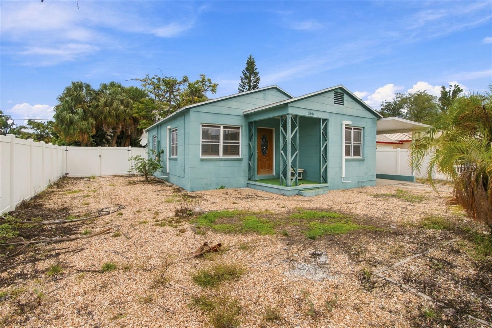 Rare investment opportunity in the heart of St. Pete Beach! This 2-bed, 1-bath solid-block home is primed for a classic fix-and-flip or a high-demand fix-and-rent. Situated on a spacious 7,079 sq ft (60x118) lot in the highly desirable Belle Vista neighborhood, the property offers tremendous upside. Renovate and hold for immediate rental income, flip for a quick profit, or hold as a covered land play while finalizing plans to build luxury new construction down the road.Unbeatable location just north of the iconic Don CeSar and a short walk, bike, or golf cart ride to the beach High-demand area with strong rental margins and top-tier flip comps—schedule your private showing today!